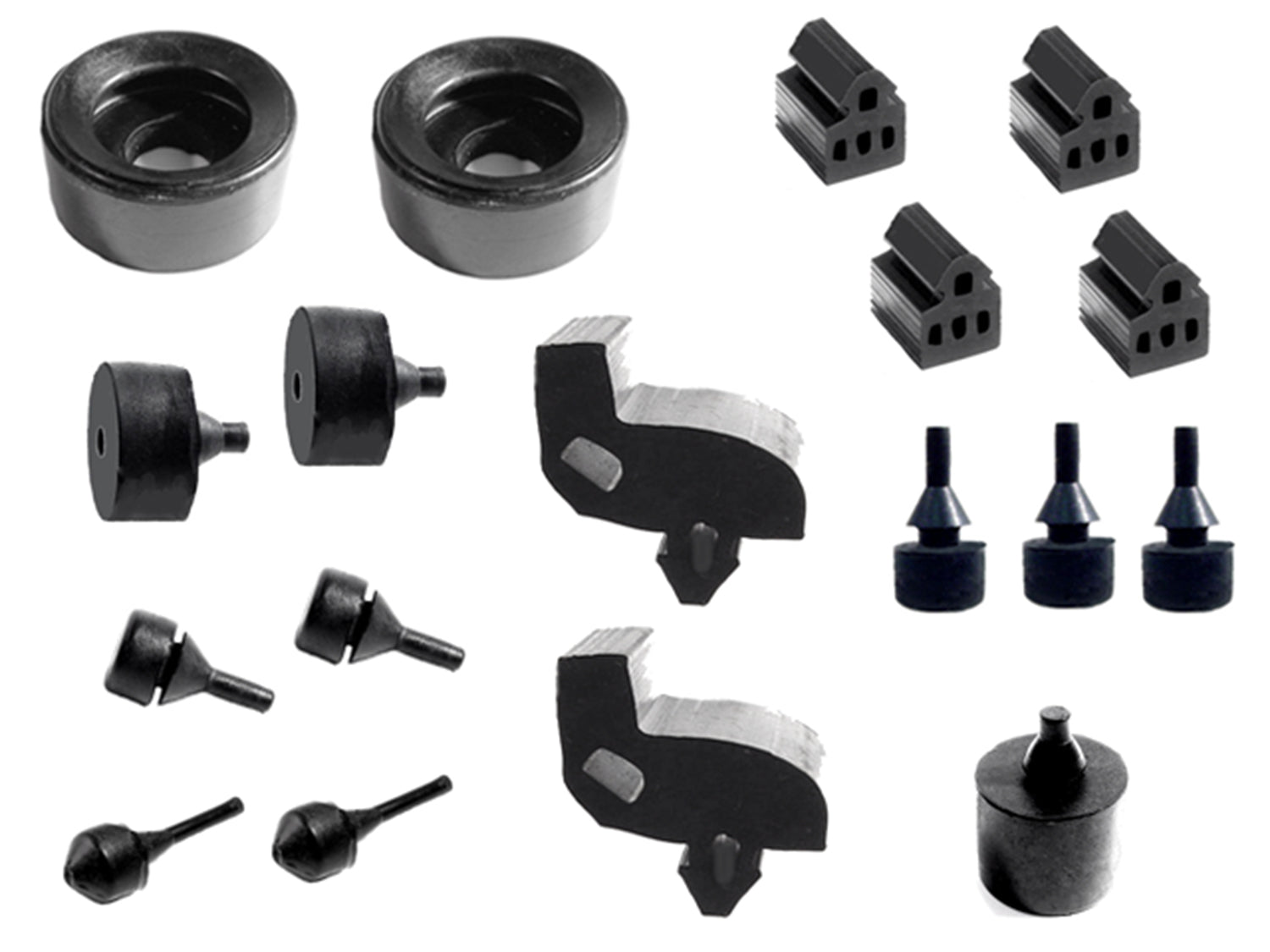 Snap-In-Bumper Kit 18-Piece For Dodge Challenger 1972-1974; SBK 2330