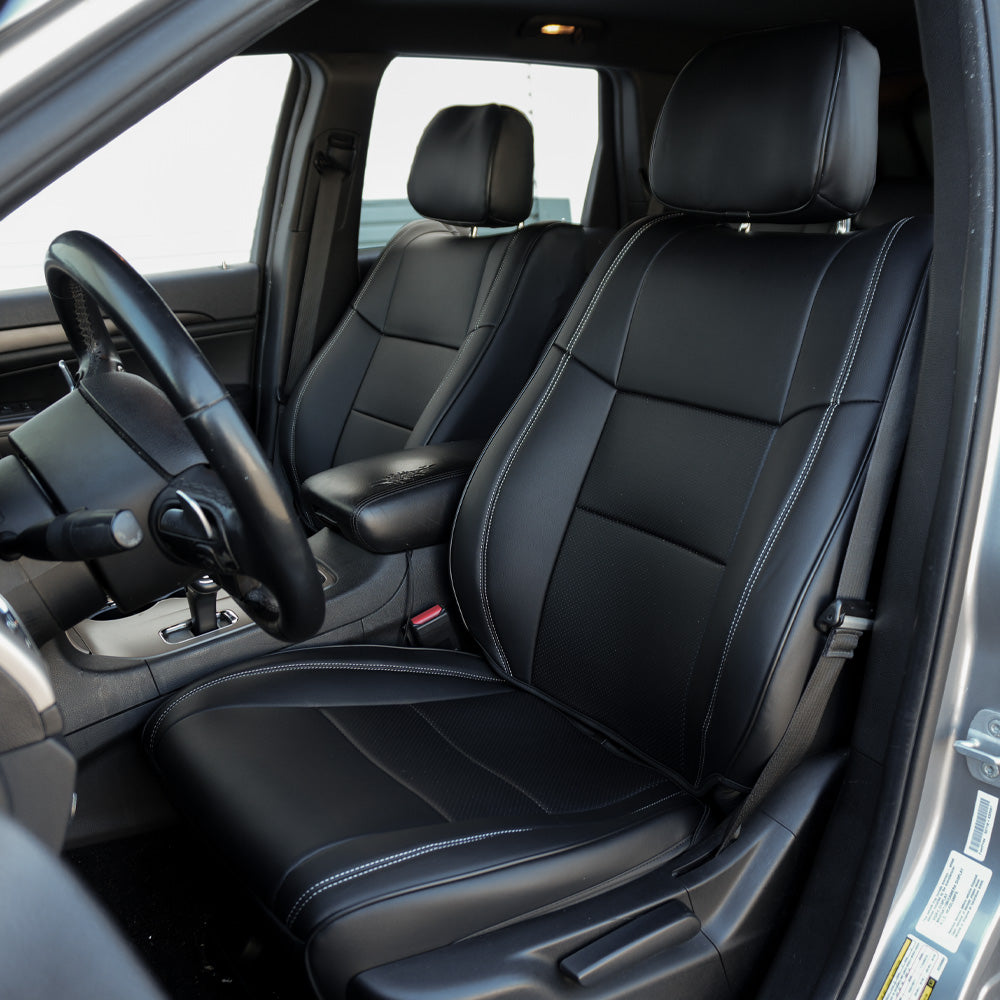 2011-21 Jeep Grand Cherokee Custom Leather Seat Covers