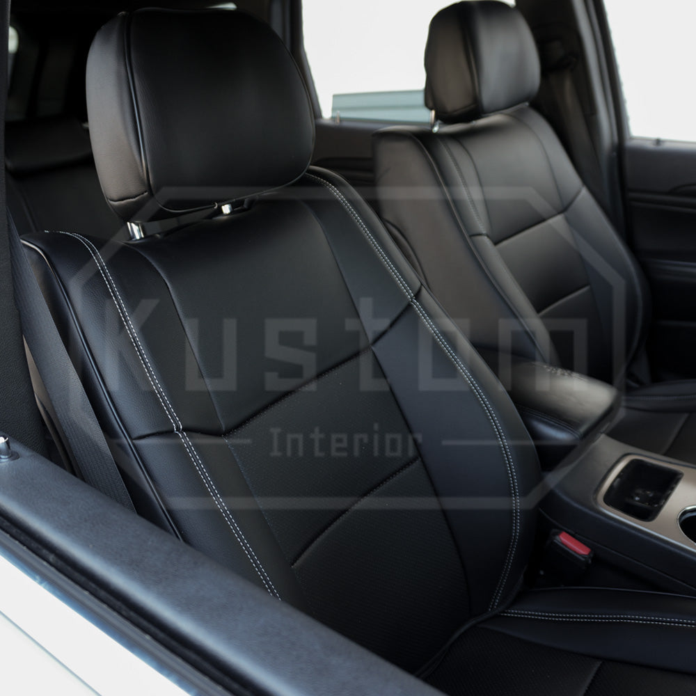 2011-21 Jeep Grand Cherokee Custom Leather Seat Covers