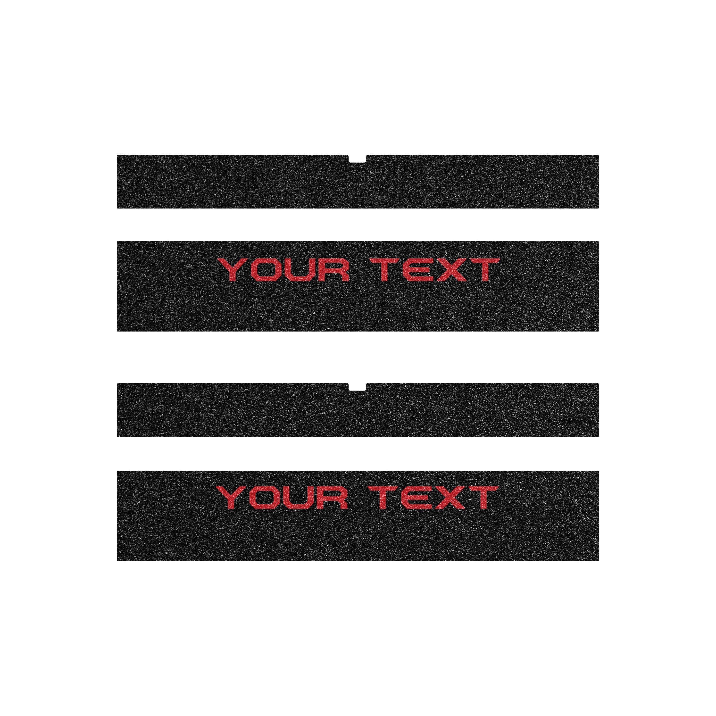 Door Sill Protection Overlays Fits 2022-2026 Toyota Sequoia