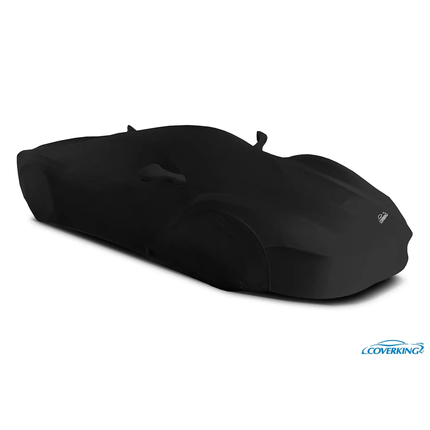 C8 Corvette Satin Stretch Indoor Car Cover : Black