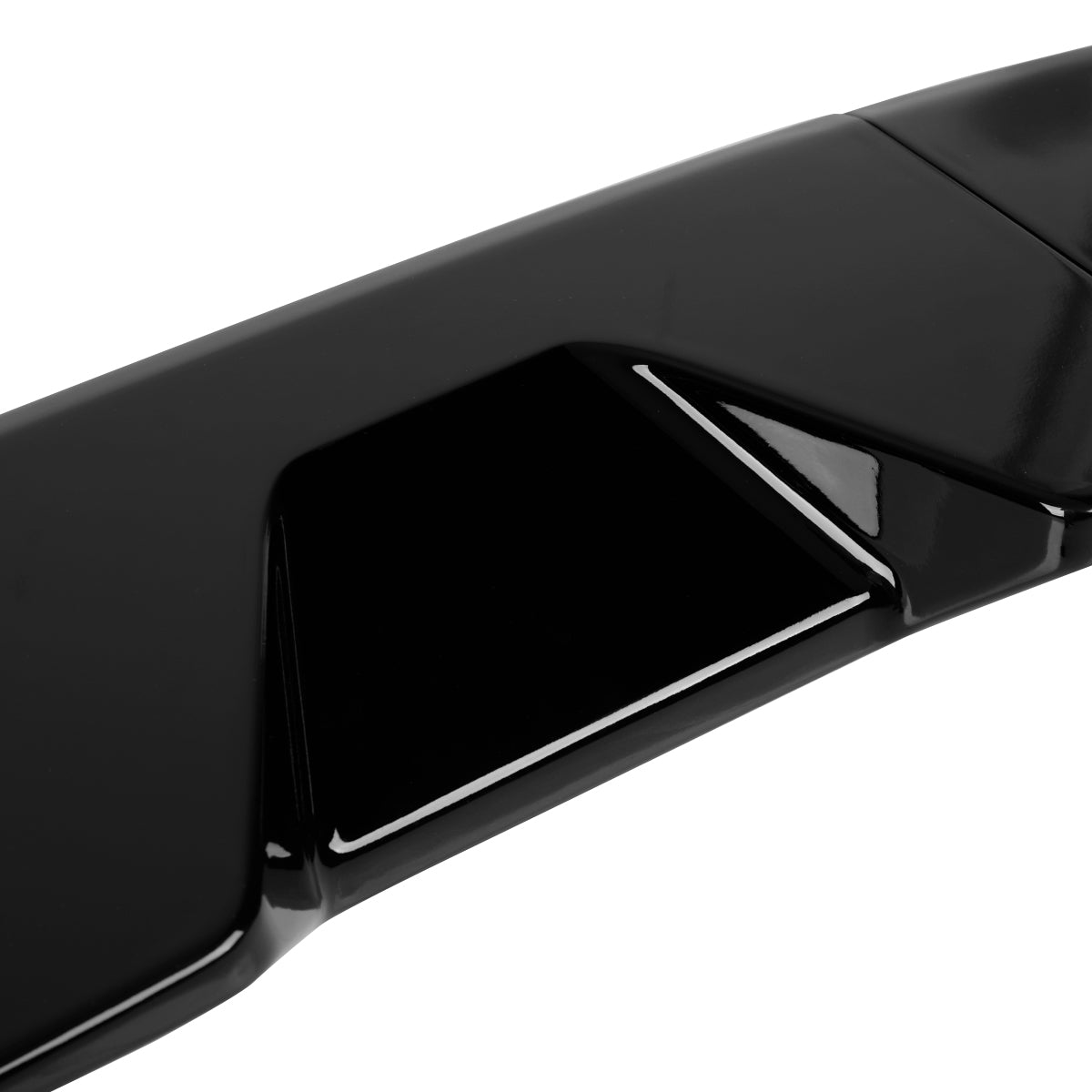 2009-2014 Ford F-150 Glossy Black 3PC Rear Roof Spoiler Wing Kit
