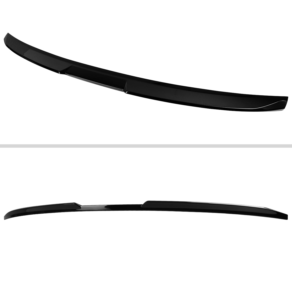 2024-2025 BMW G60 5 Series 530i Glossy Black M Perfromance Aesthetic  ABS Rear Trunk  Spoiler