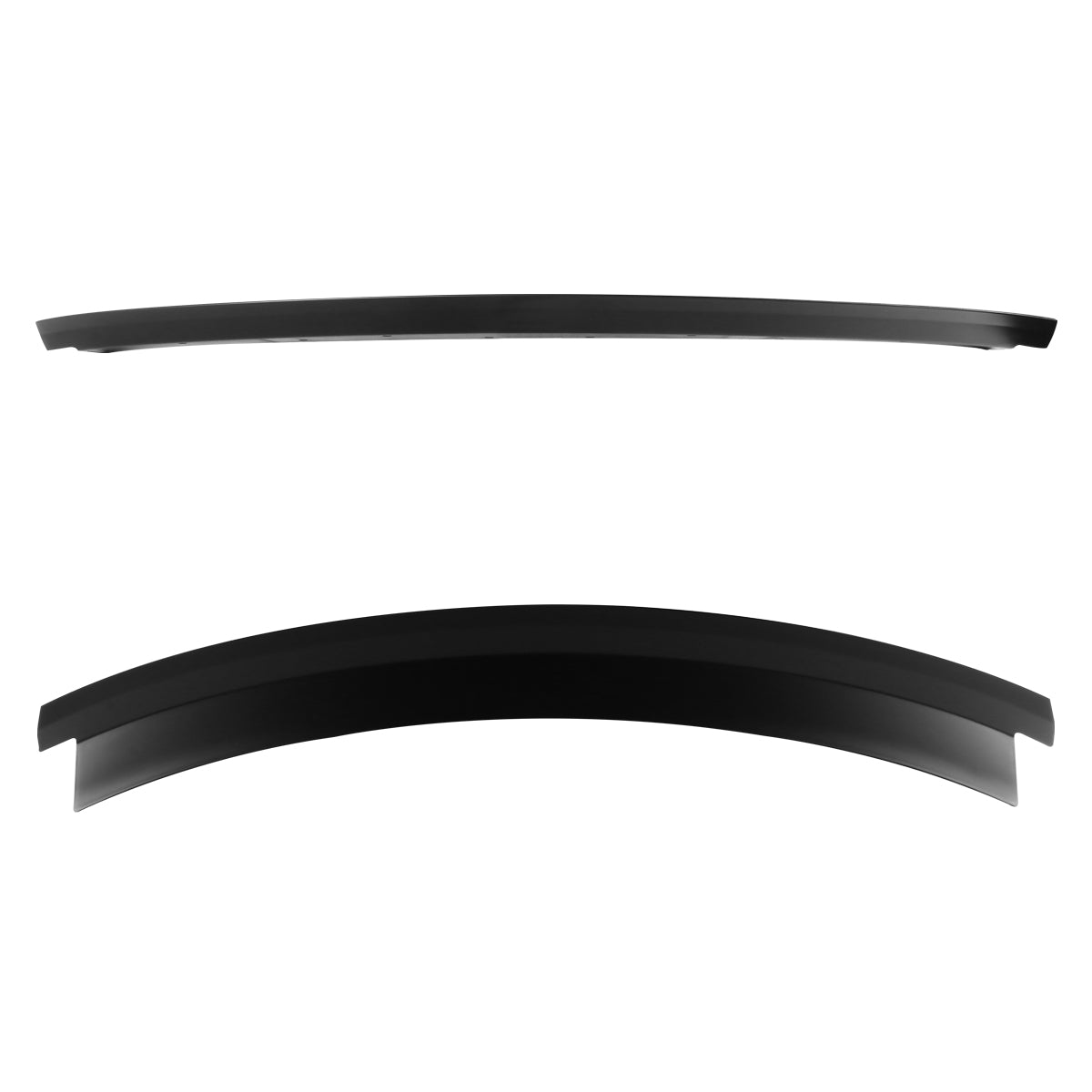 2015-2022 Ford Mustang Matte Black ABS Rock Style Rear Spoiler