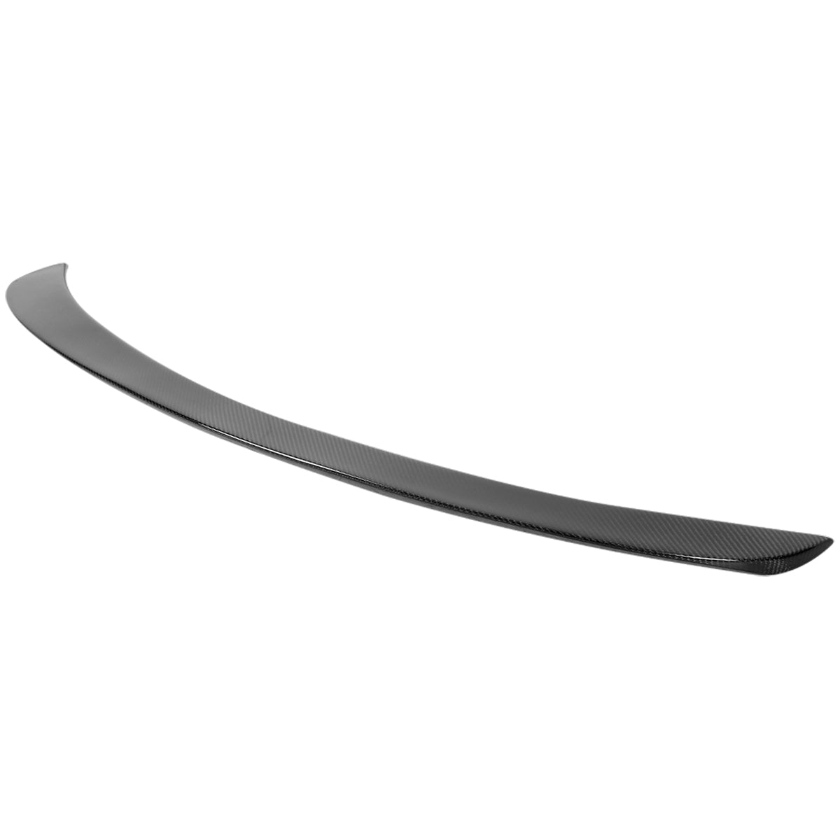 2017-2020 Tesla Model 3 Glossy Black Carbon Fiber Factory Style Rear Trunk Spoiler