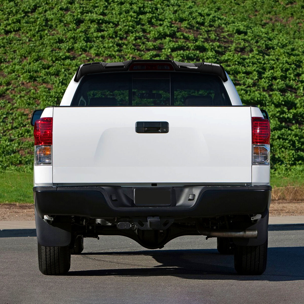 2007-2013 Toyota Tundra Rear Roof Glossy Black Truck Spoiler Wing Kit