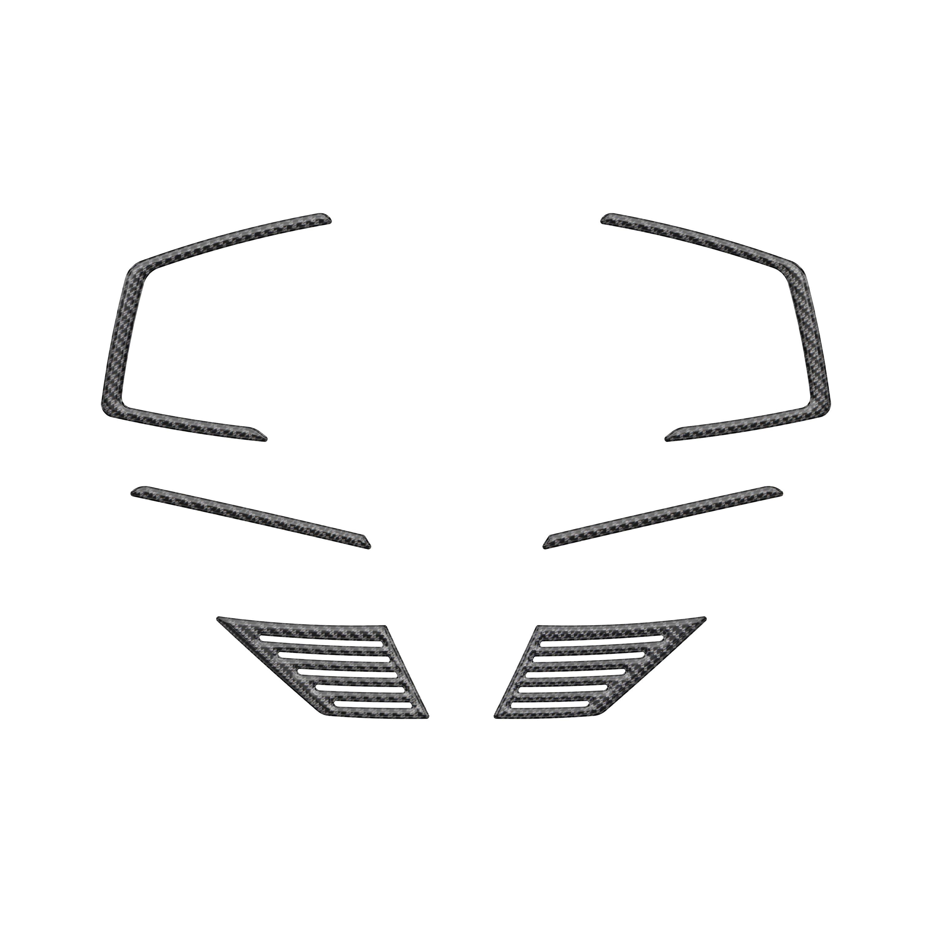 Inner Dashboard Accent Overlays Fits 2020-2023 Can-Am Spyder RT