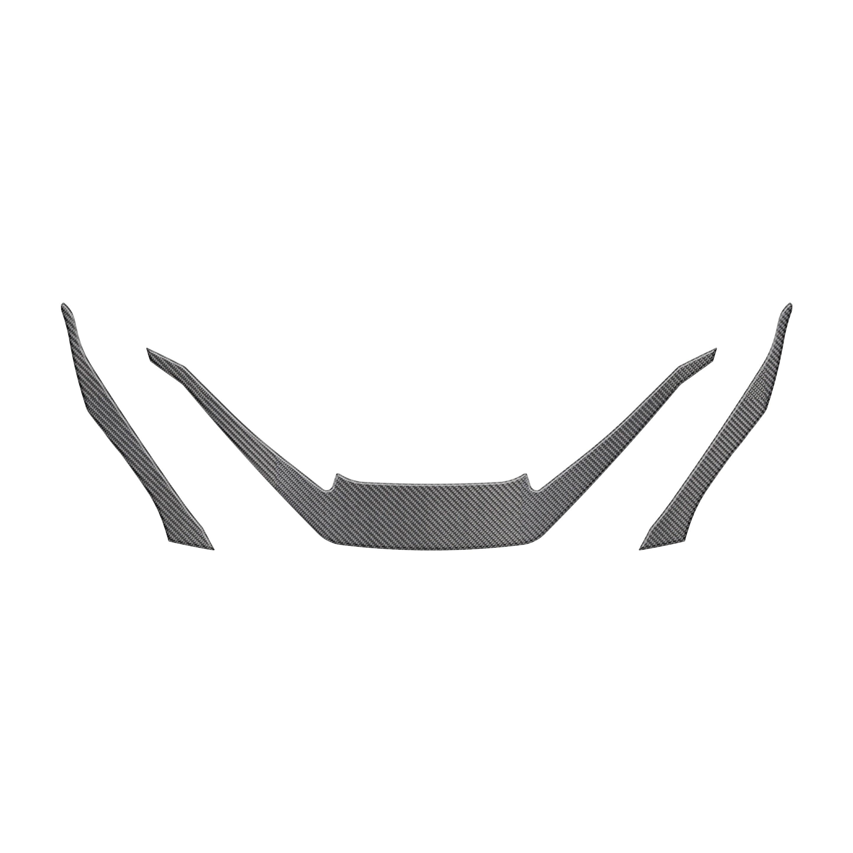 Front Fairing Accent Overlays Fits 2020-2024 Can-Am Spyder RT