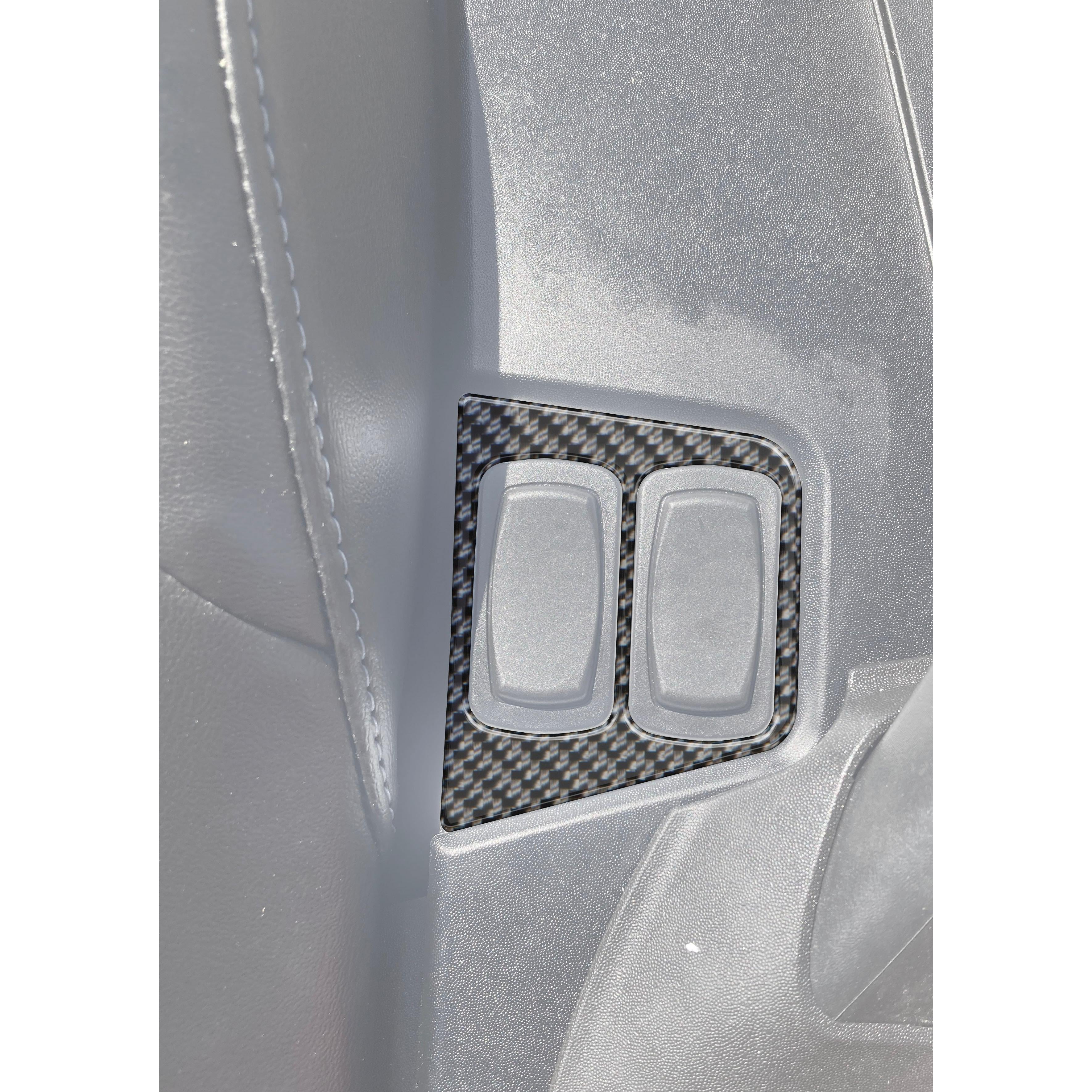 Passenger Rear Switch Panel Accent Overlays Fits 2020-2023 Can-Am Spyder RT