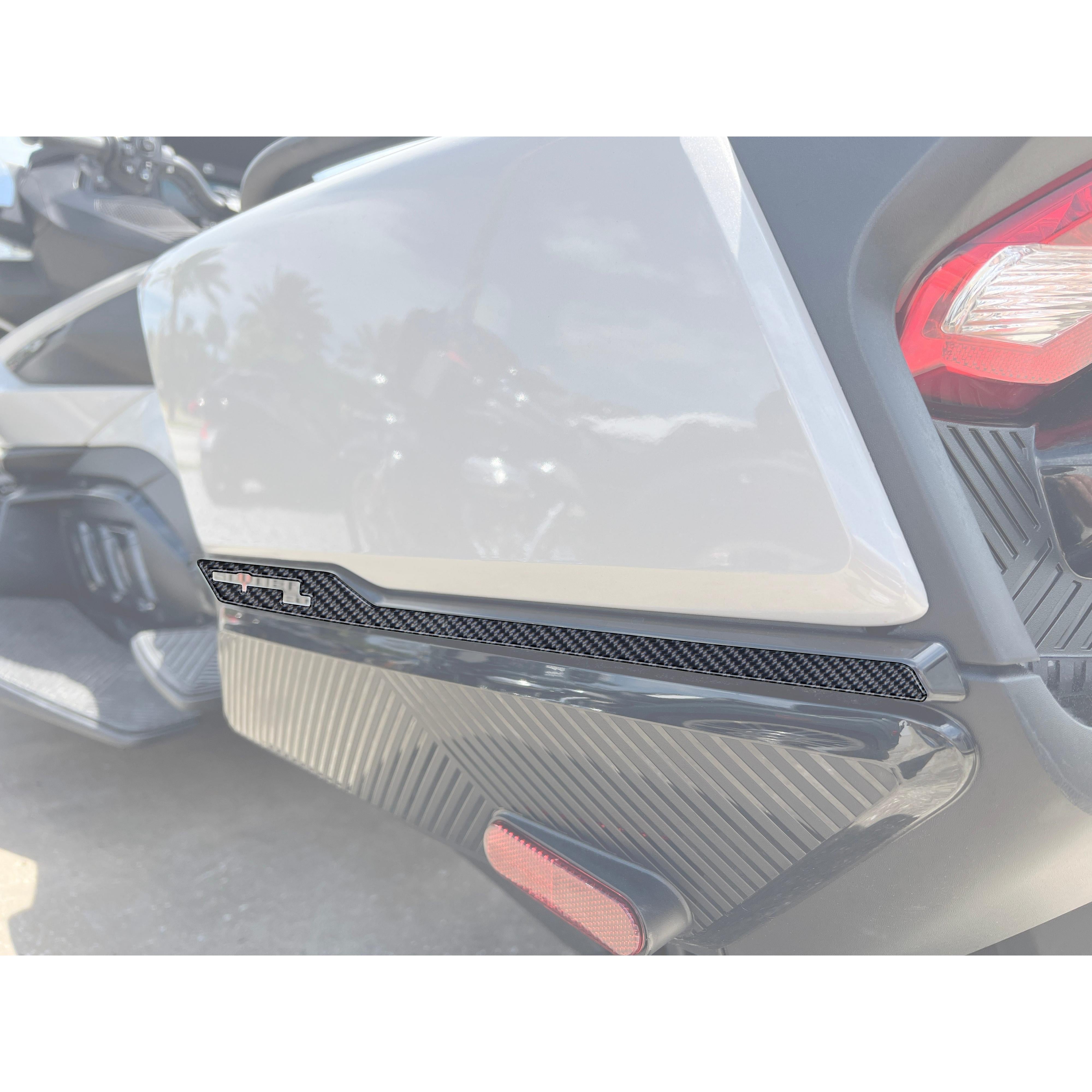 Saddlebag Emblem Accent Overlays Fits 2020-2024 Can-Am Spyder RT