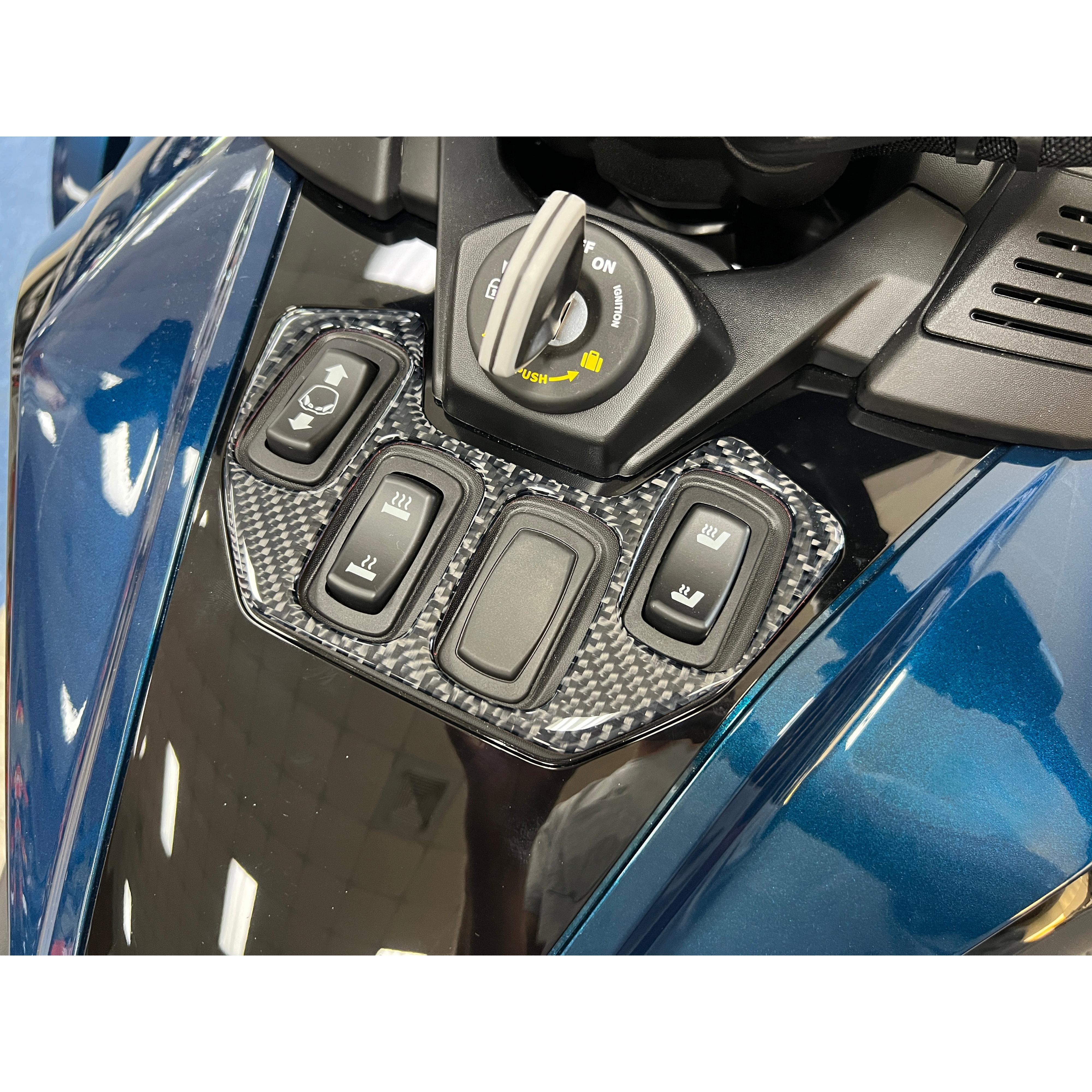 Center Console Switch Panel Accent Trim Fits 2024-2024 Can Am Spyder