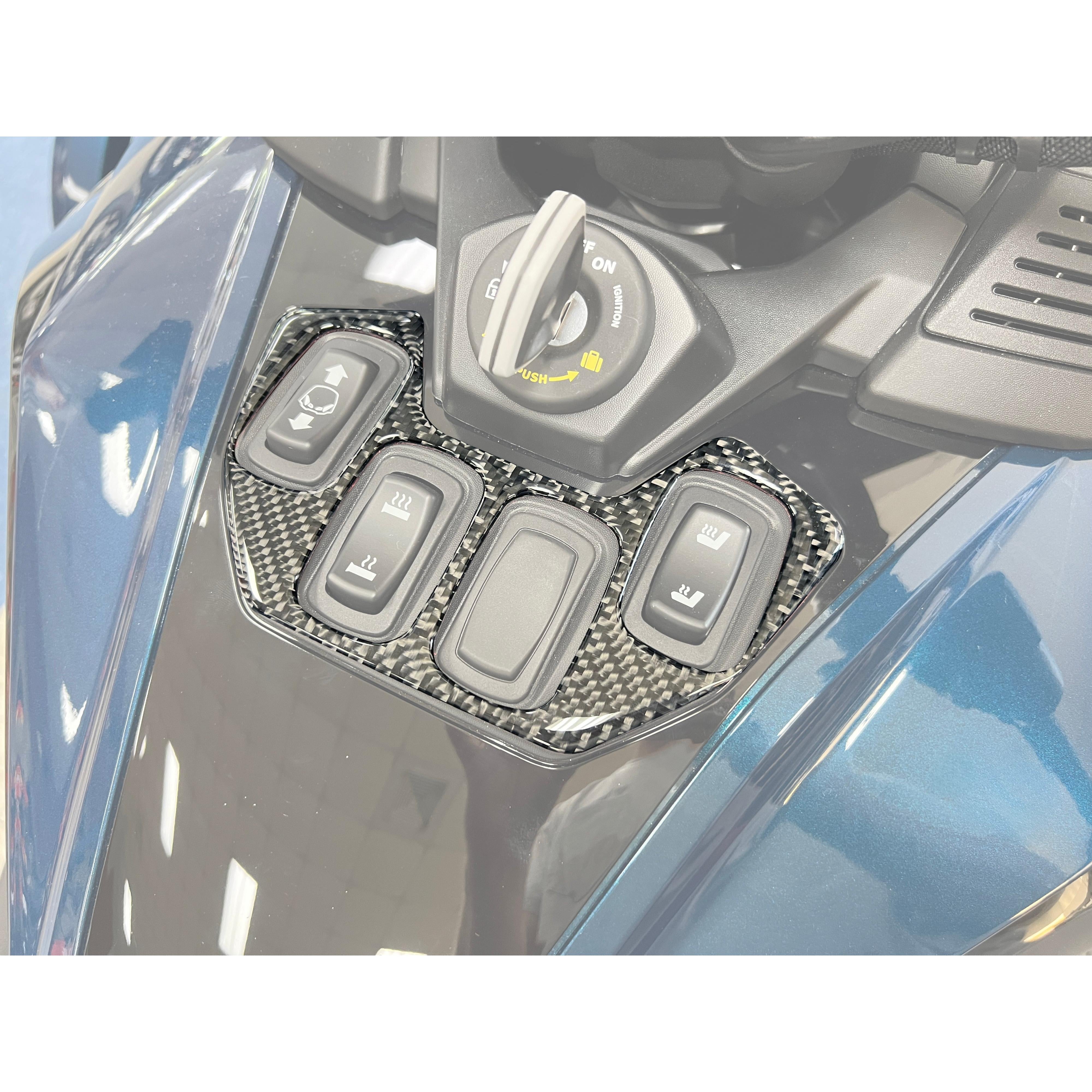 Center Console Switch Panel Accent Trim Fits 2024-2024 Can Am Spyder