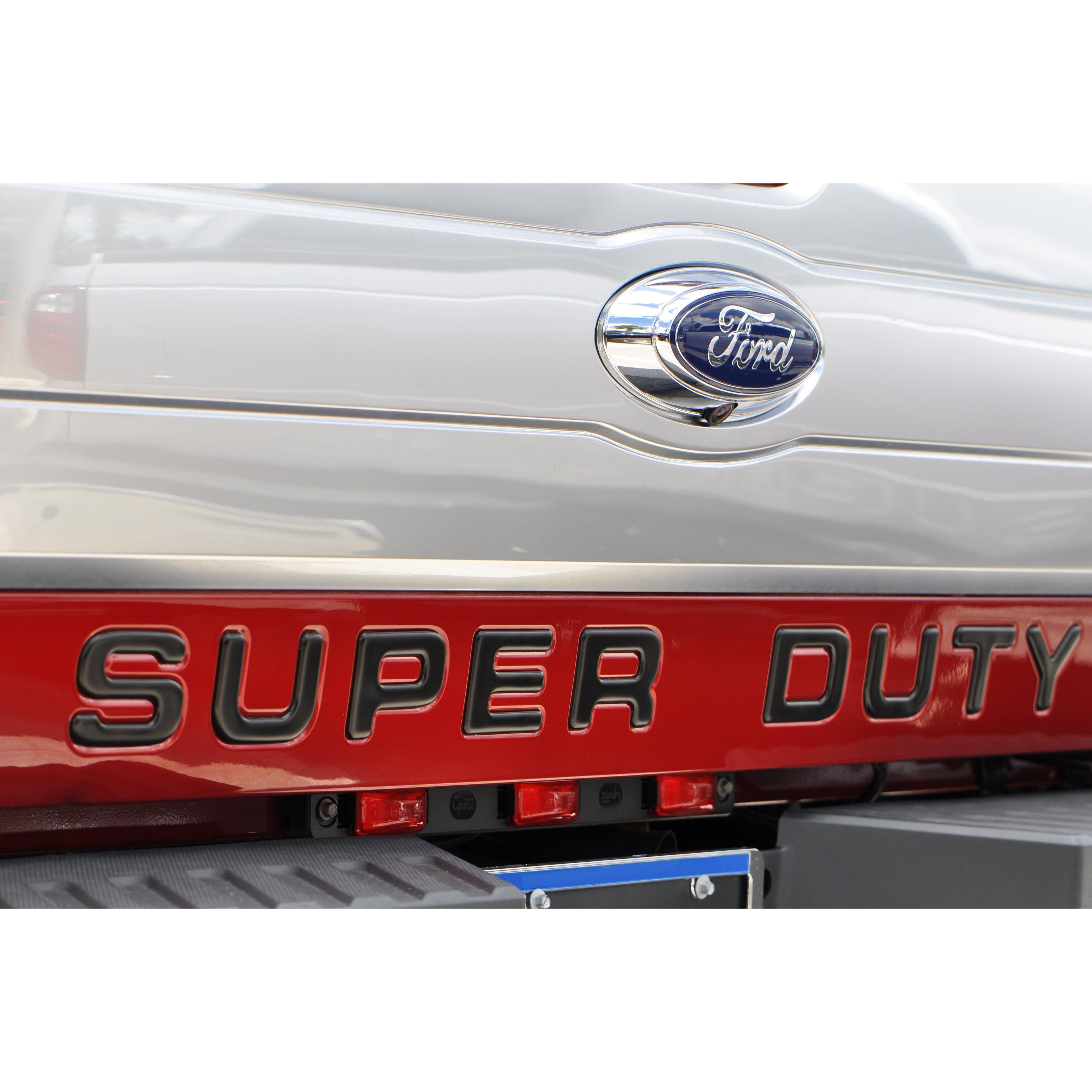 Tailgate Letter Inserts Fits 2008-2016 Ford Super Duty