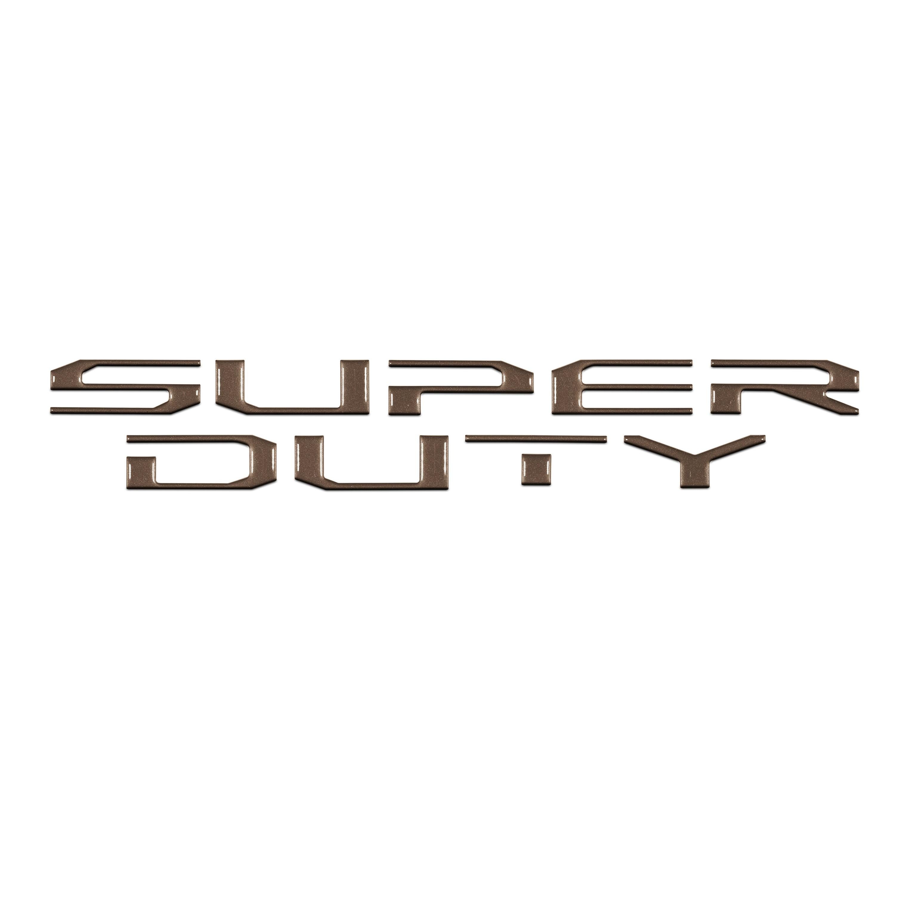 Hood Letter Inserts Fits 2017-2022 Ford Super Duty