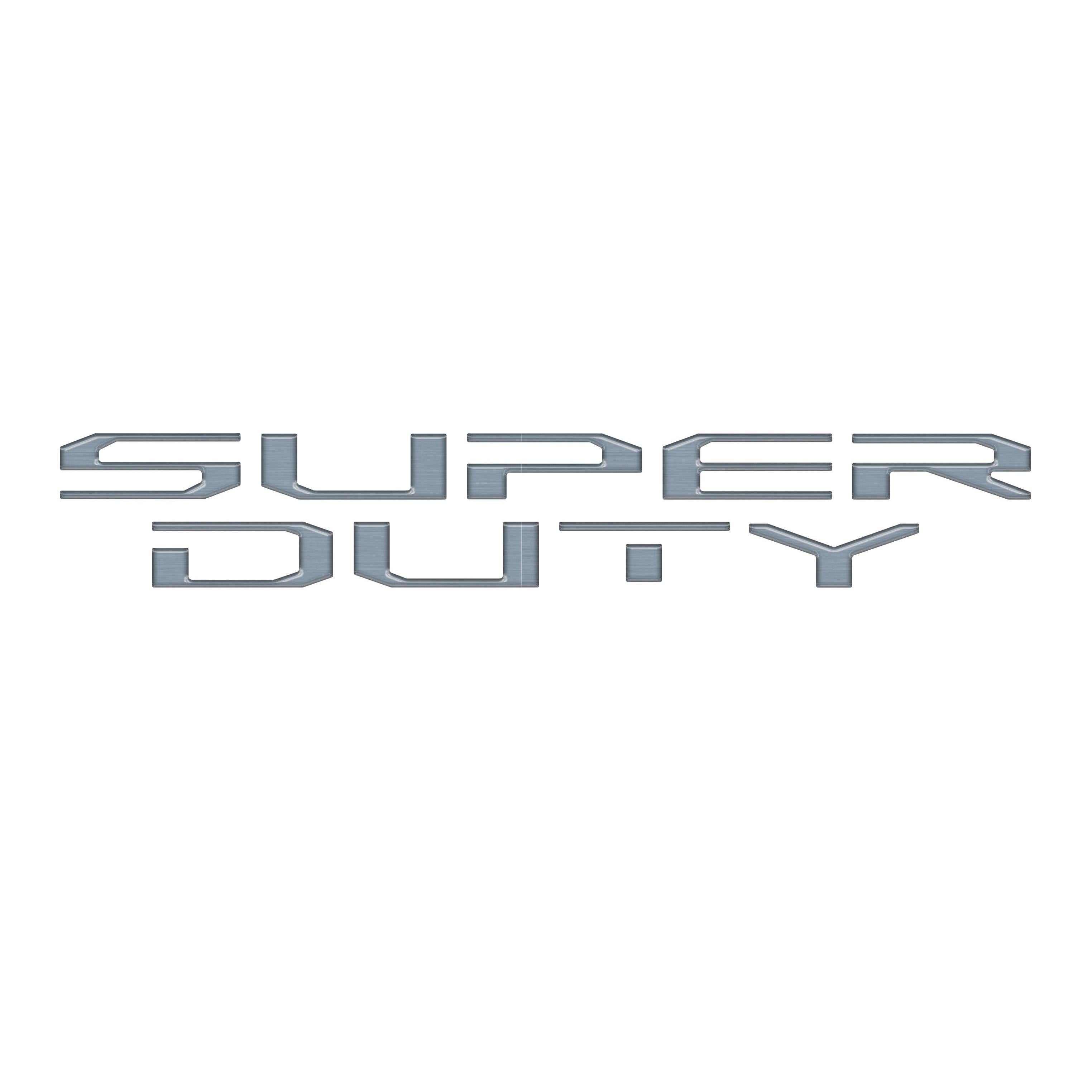 Hood Letter Inserts Fits 2017-2022 Ford Super Duty