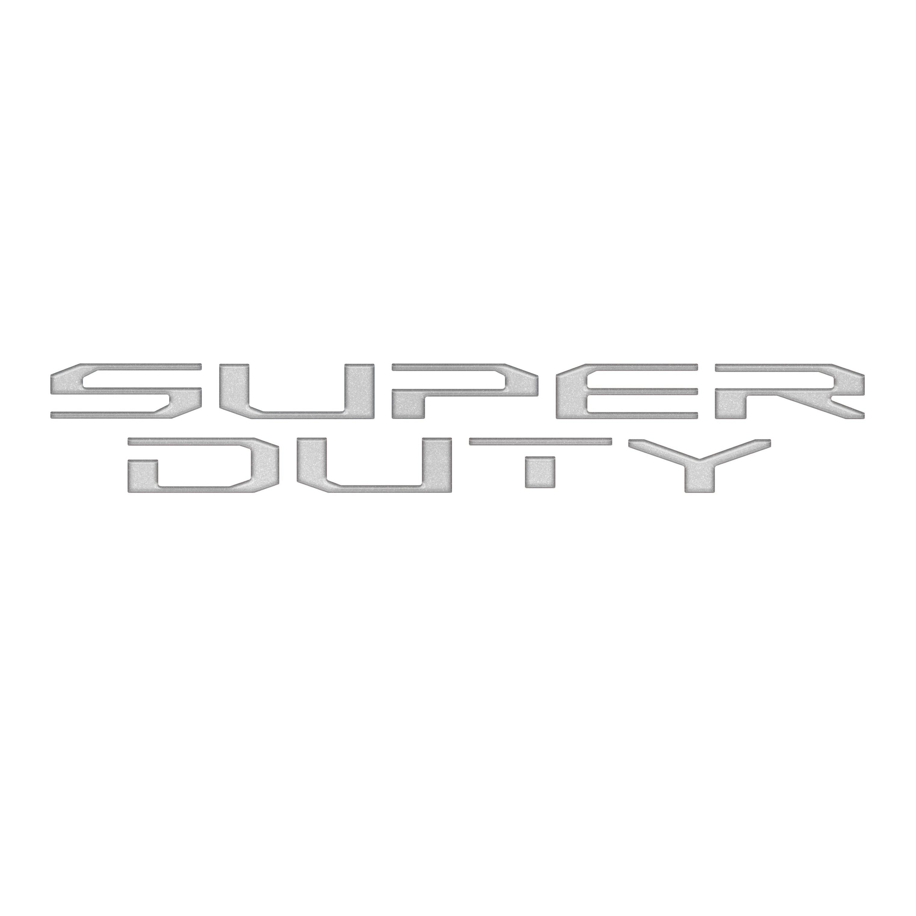 Hood Letter Inserts Fits 2017-2022 Ford Super Duty
