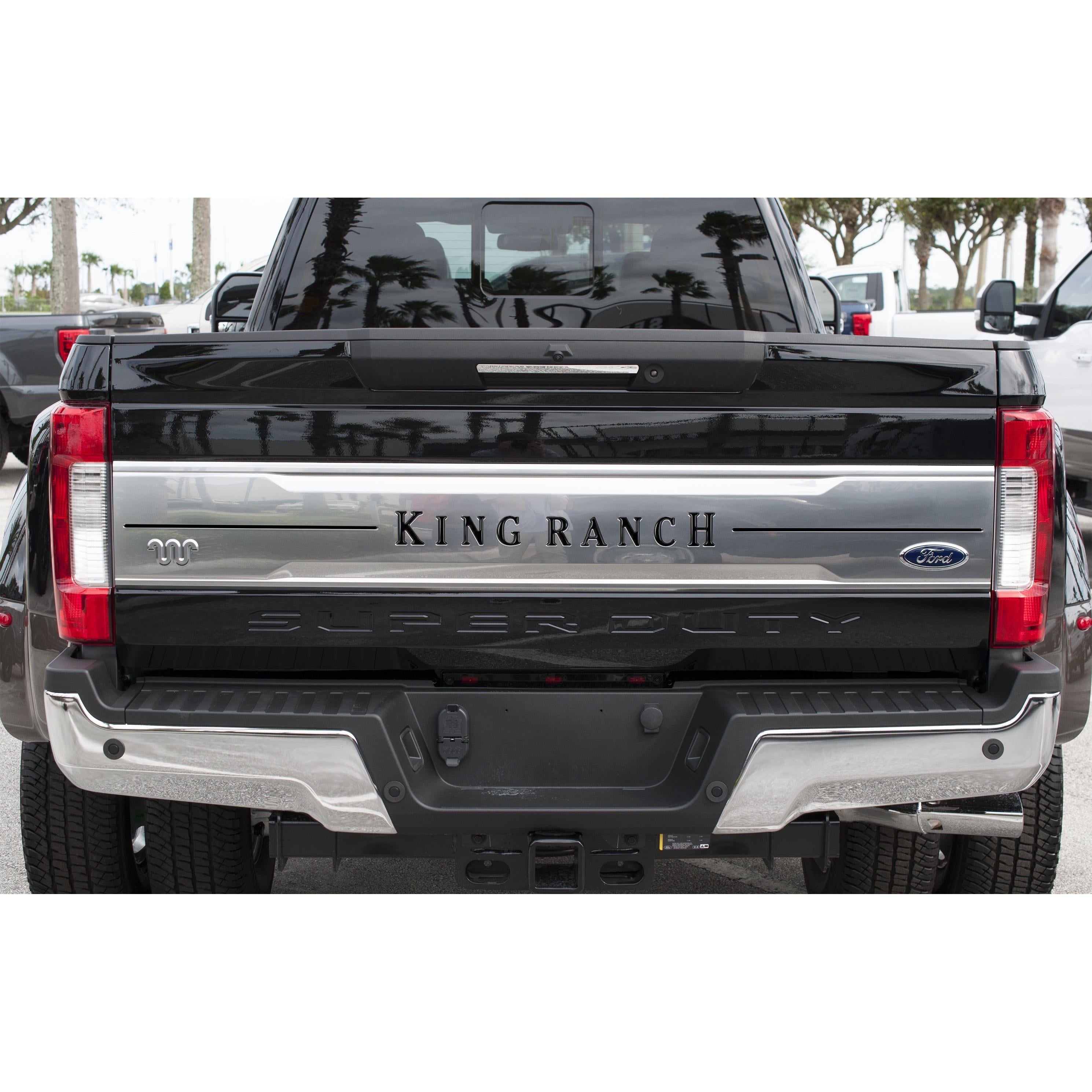Tailgate Letter Inserts Fits 2017-2019 Ford Super Duty King Ranch