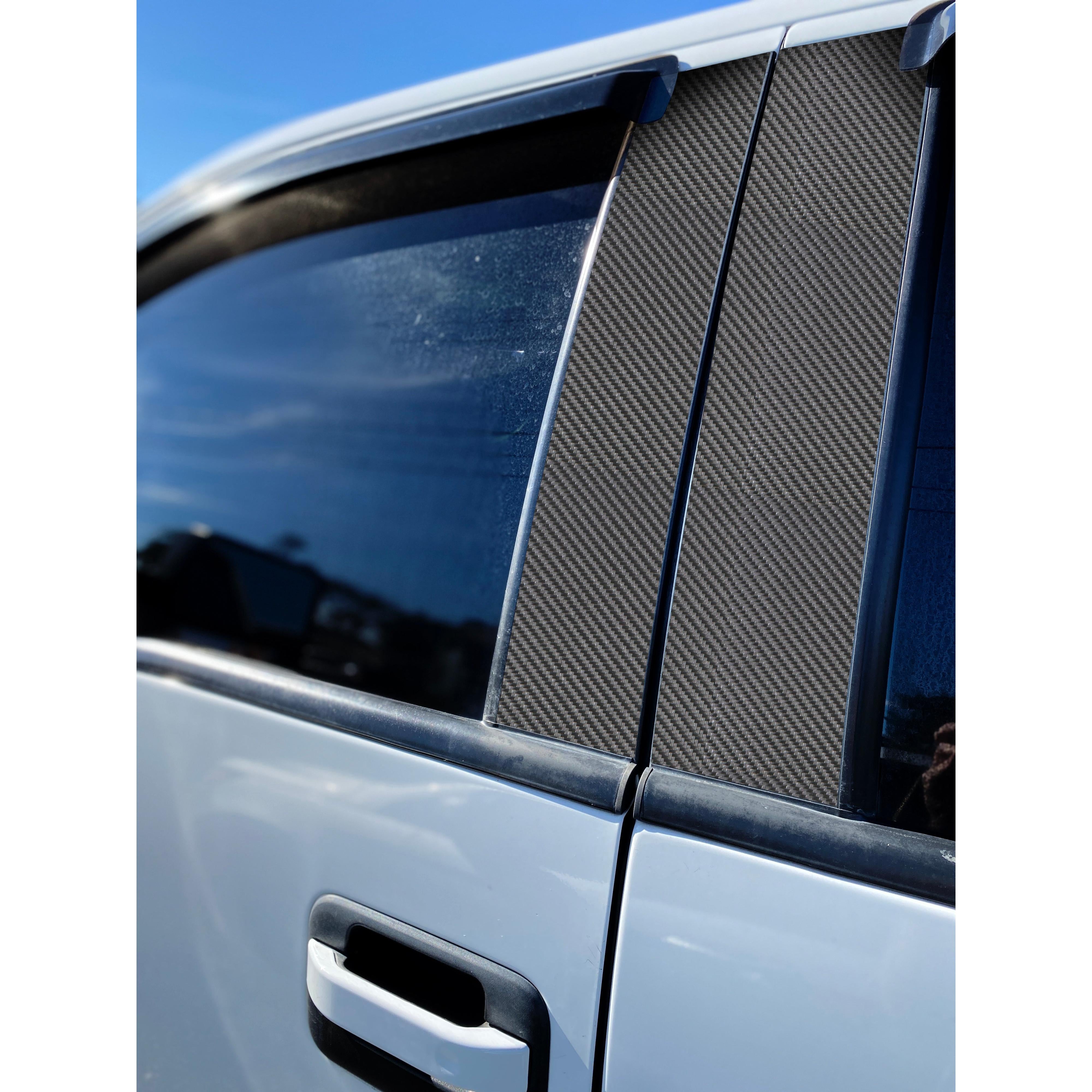 Door Pillars Accent Trim Fits 2009-2014 Ford F-150 (Super Crew/Super Cab)