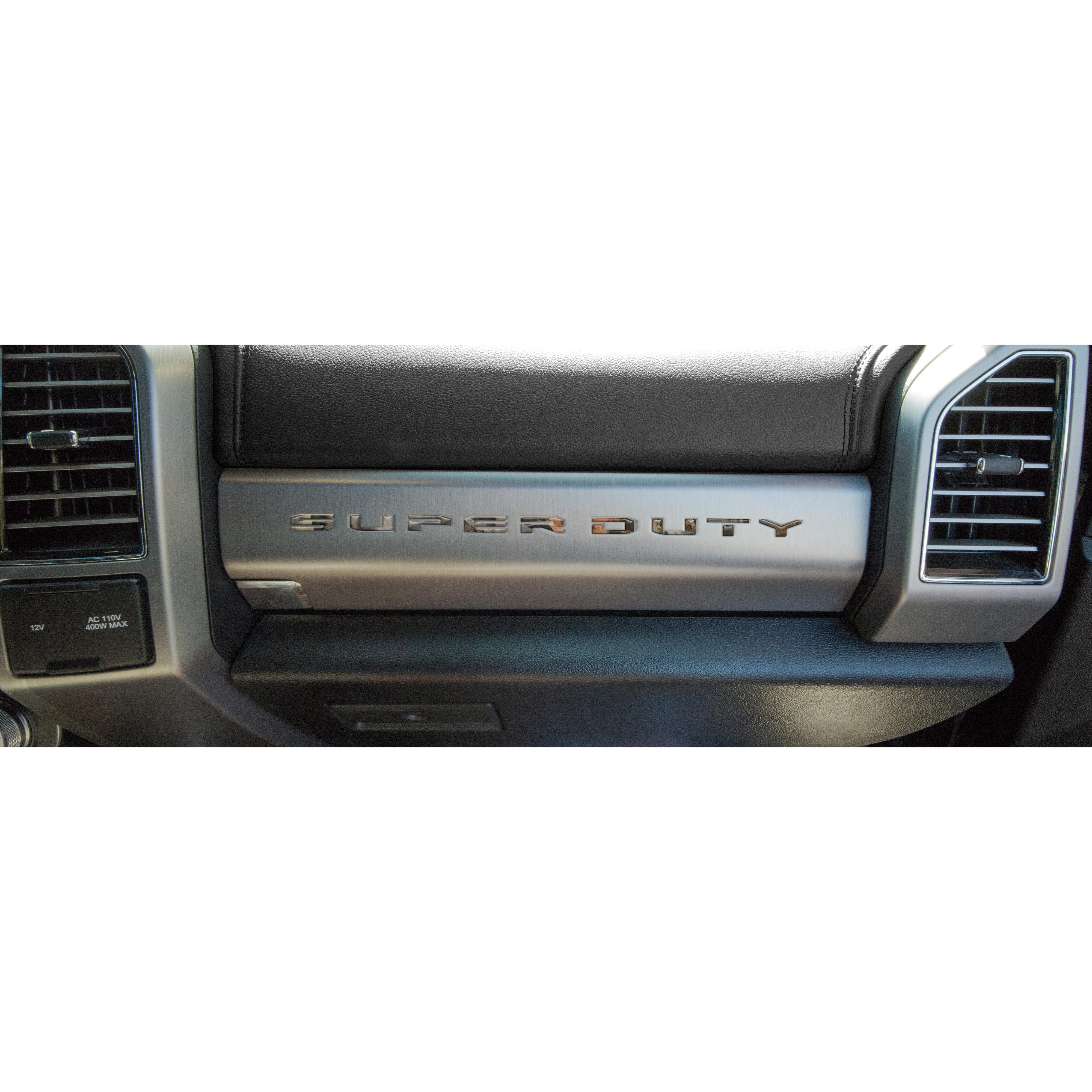Glove Box Letter Inserts Fits 2017-2022 Ford Super Duty