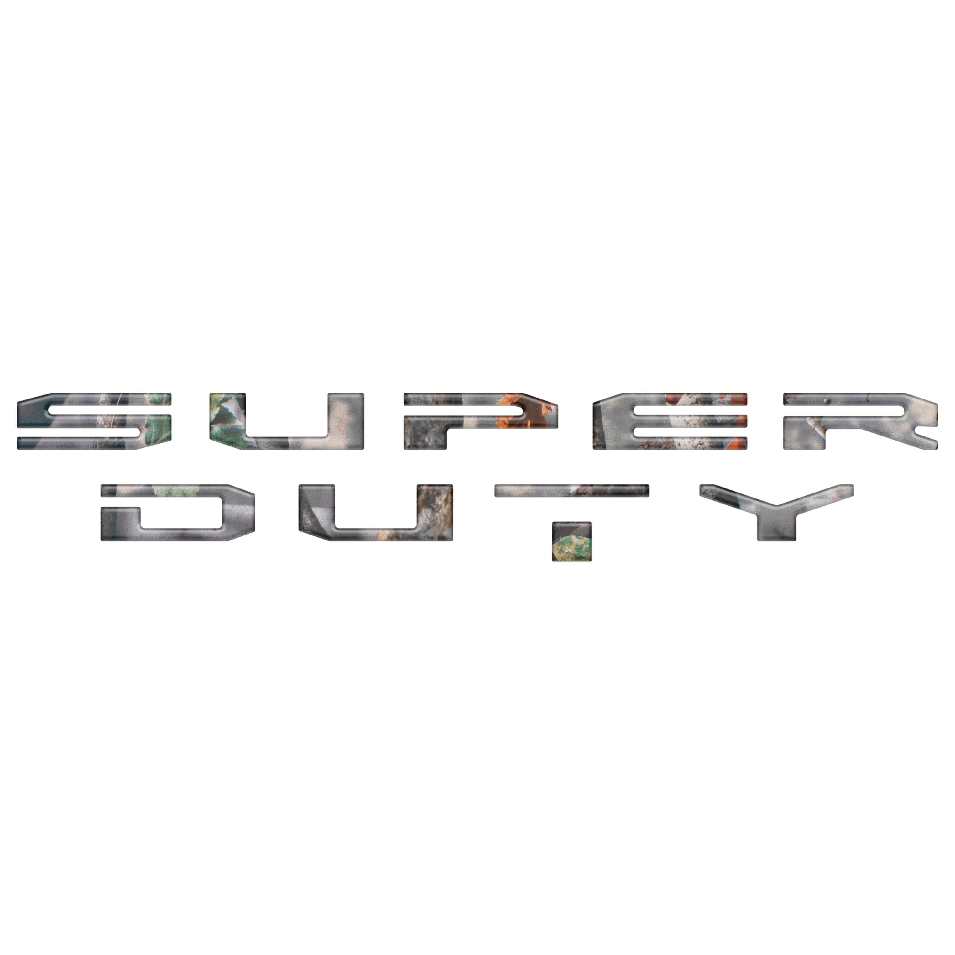 Glove Box Letter Inserts Fits 2017-2022 Ford Super Duty