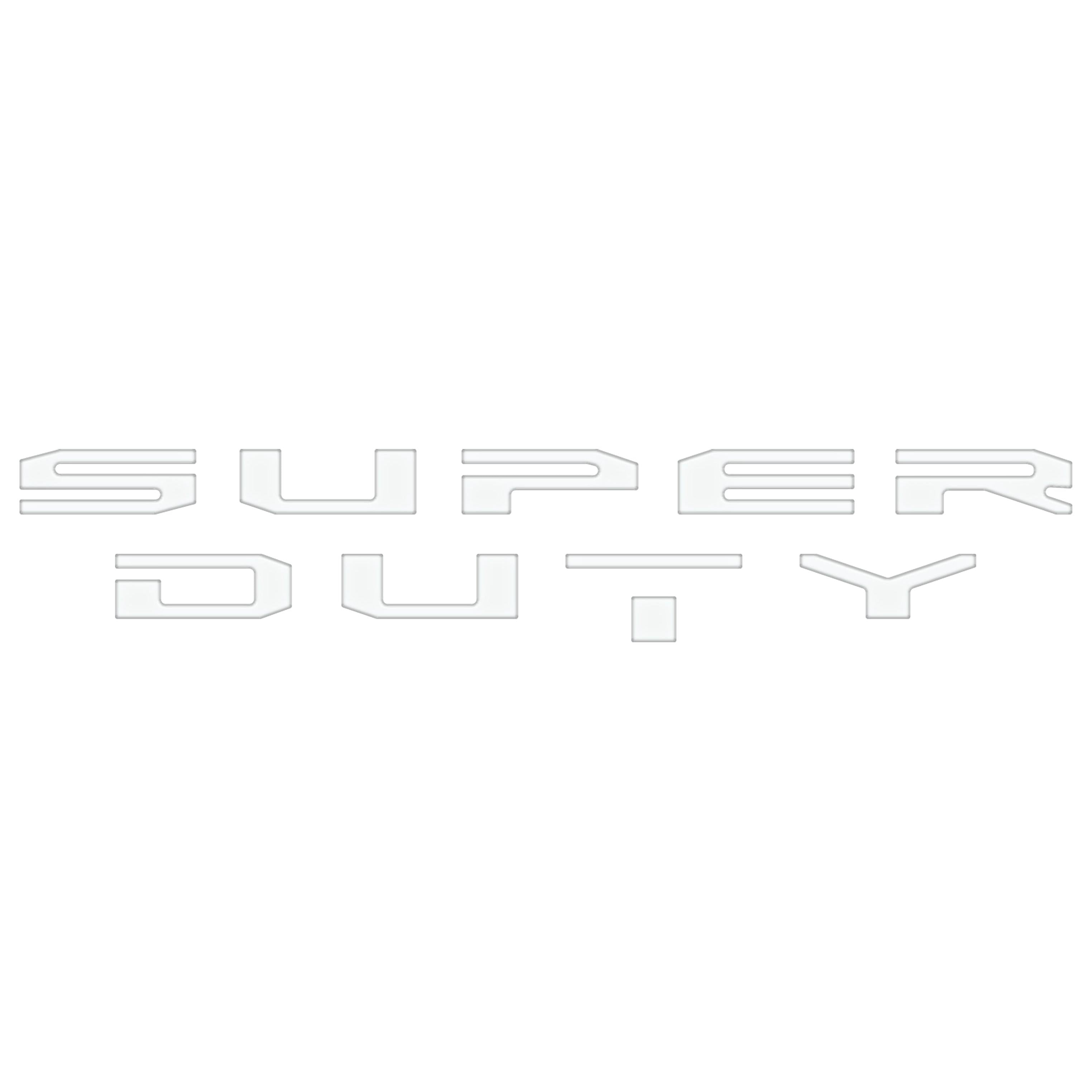 Glove Box Letter Inserts Fits 2017-2022 Ford Super Duty
