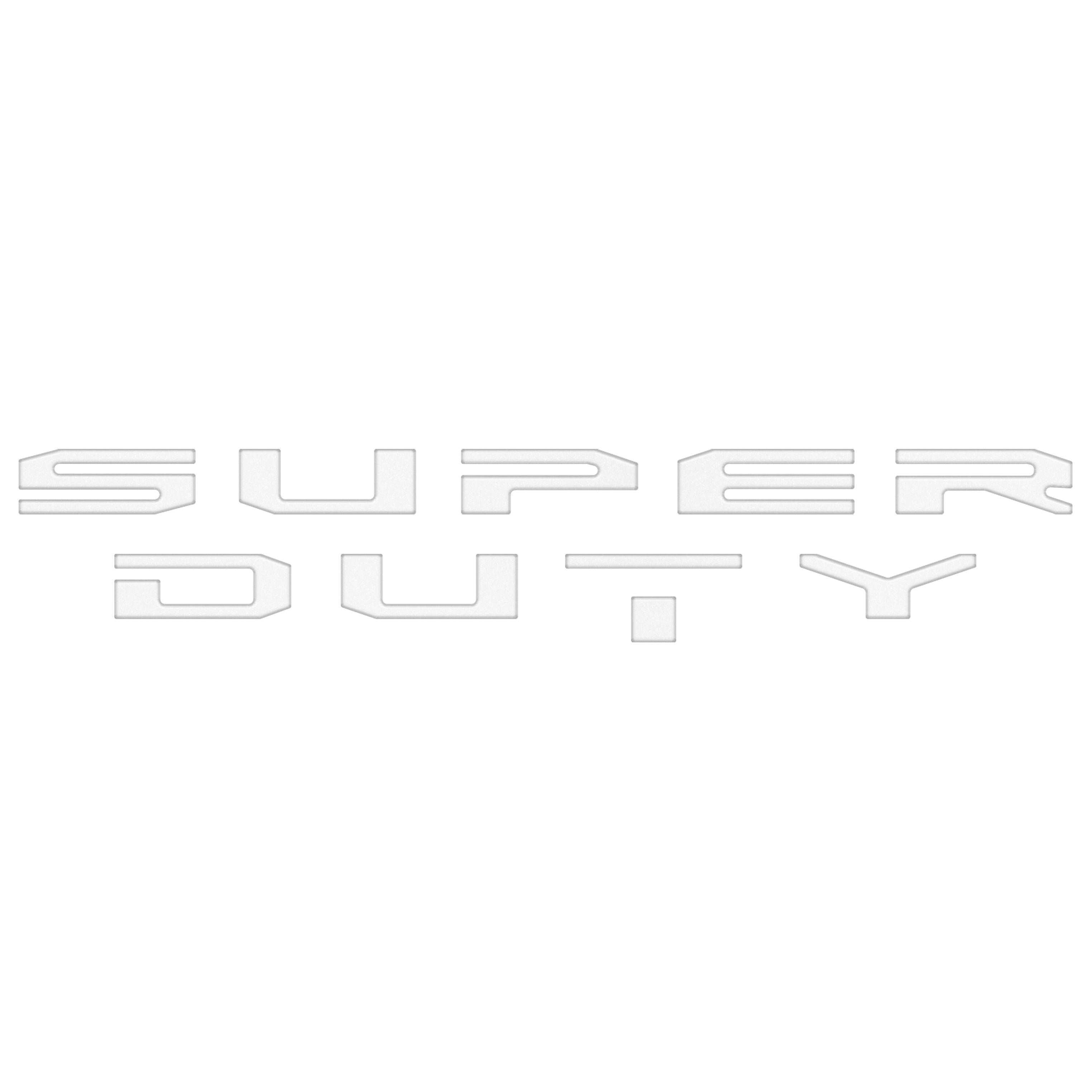 Glove Box Letter Inserts Fits 2017-2022 Ford Super Duty