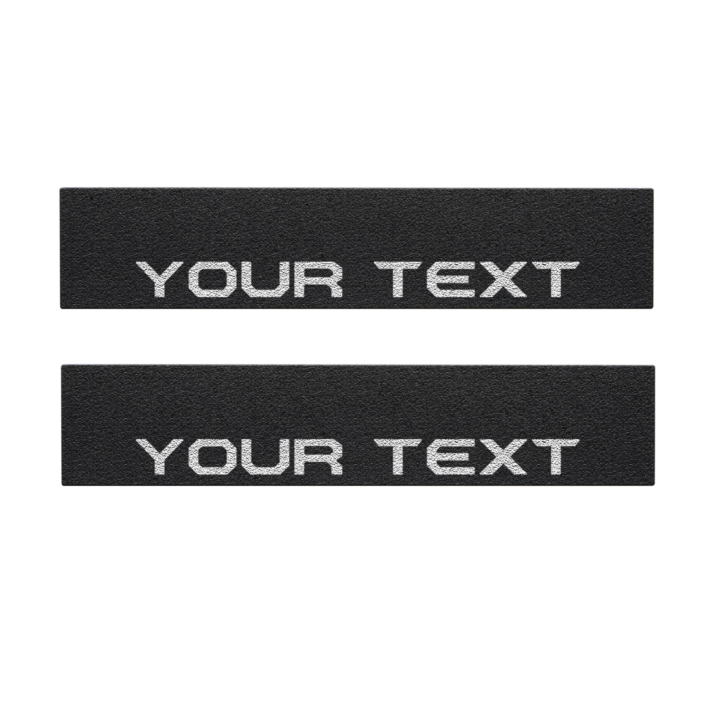 Door Sill Protection Overlays (Textured) Fits 2017-2022 Ford Super Duty