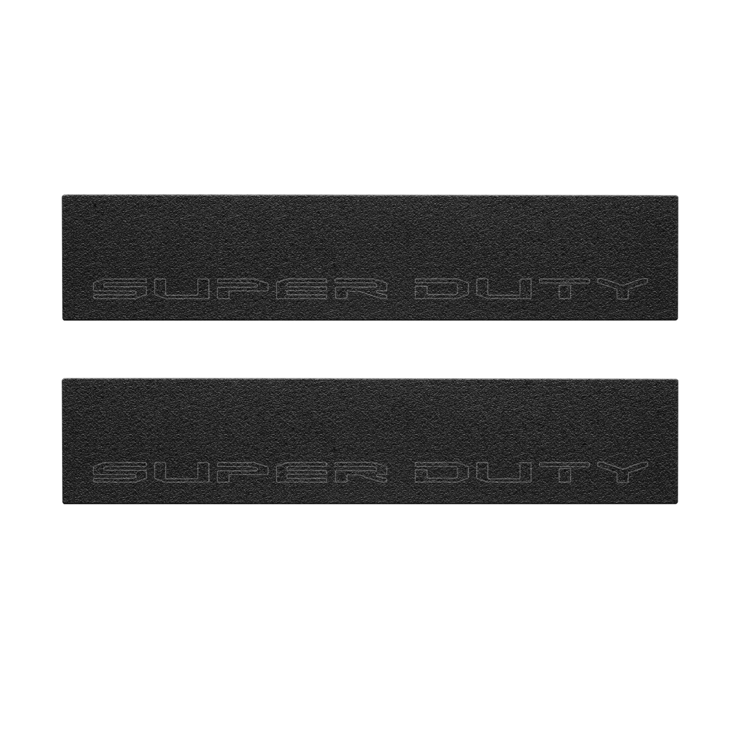 Door Sill Protection Overlays (Textured) Fits 2017-2022 Ford Super Duty