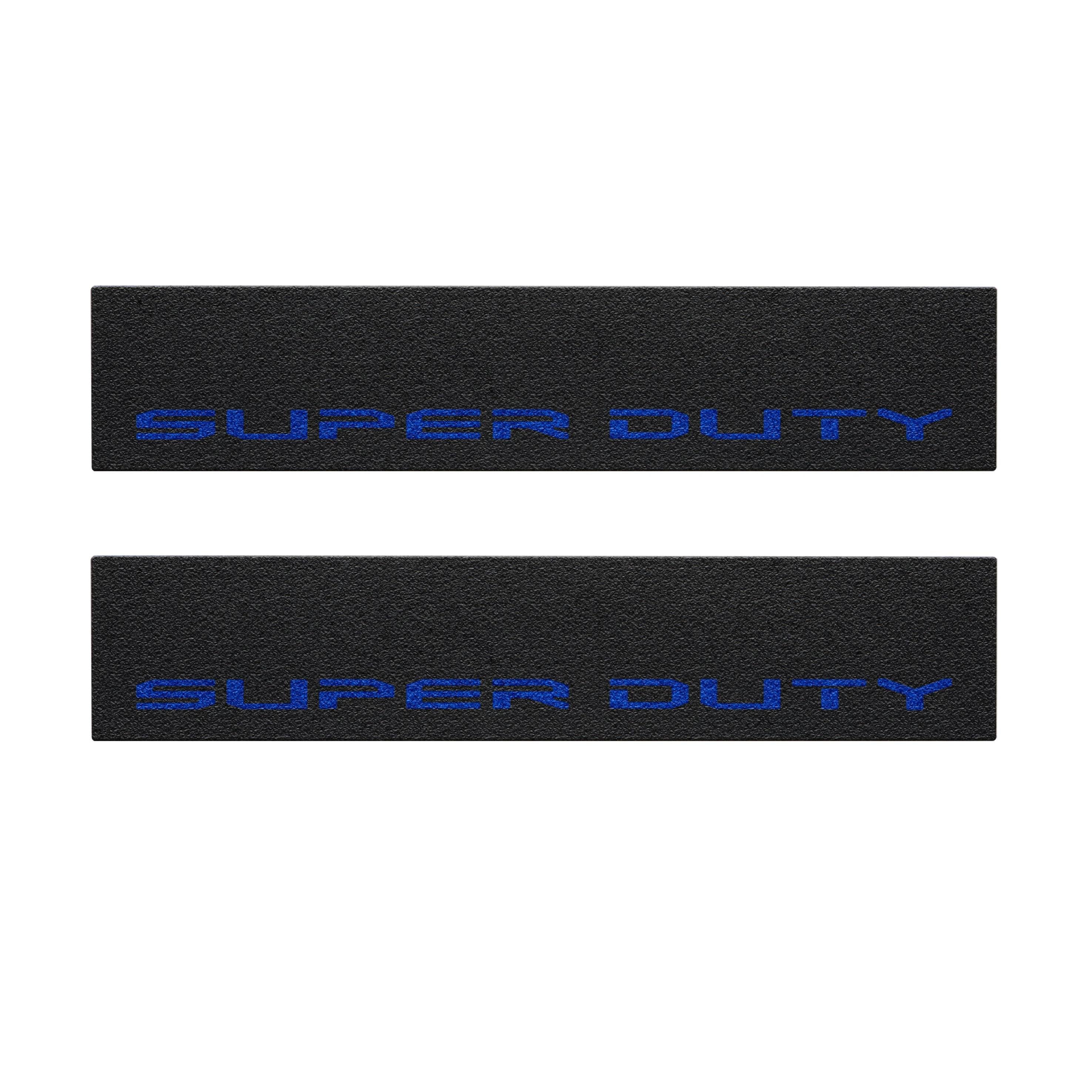 Door Sill Protection Overlays (Textured) Fits 2017-2022 Ford Super Duty