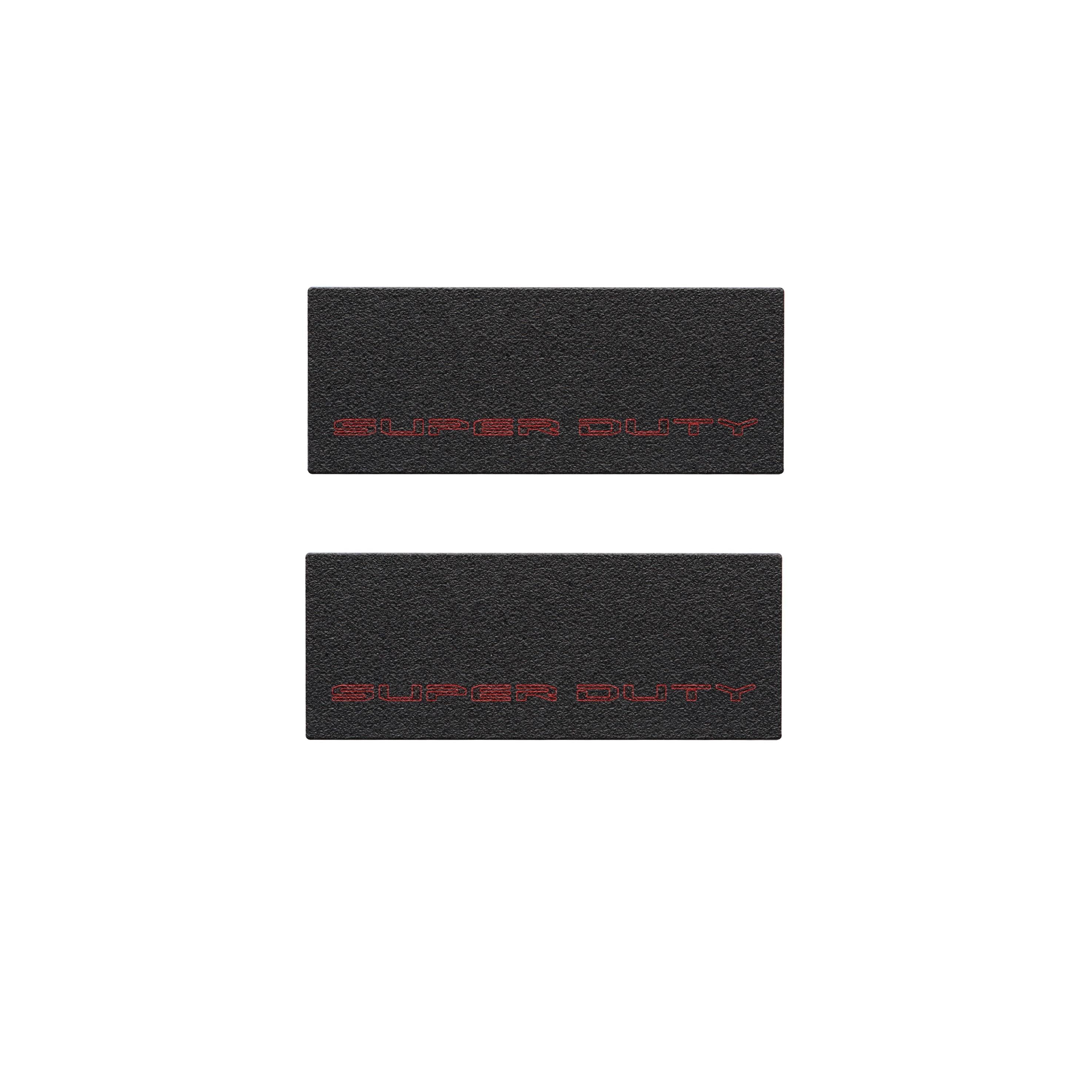 Door Sill Protection Overlays (Textured) Fits 2017-2022 Ford Super Duty