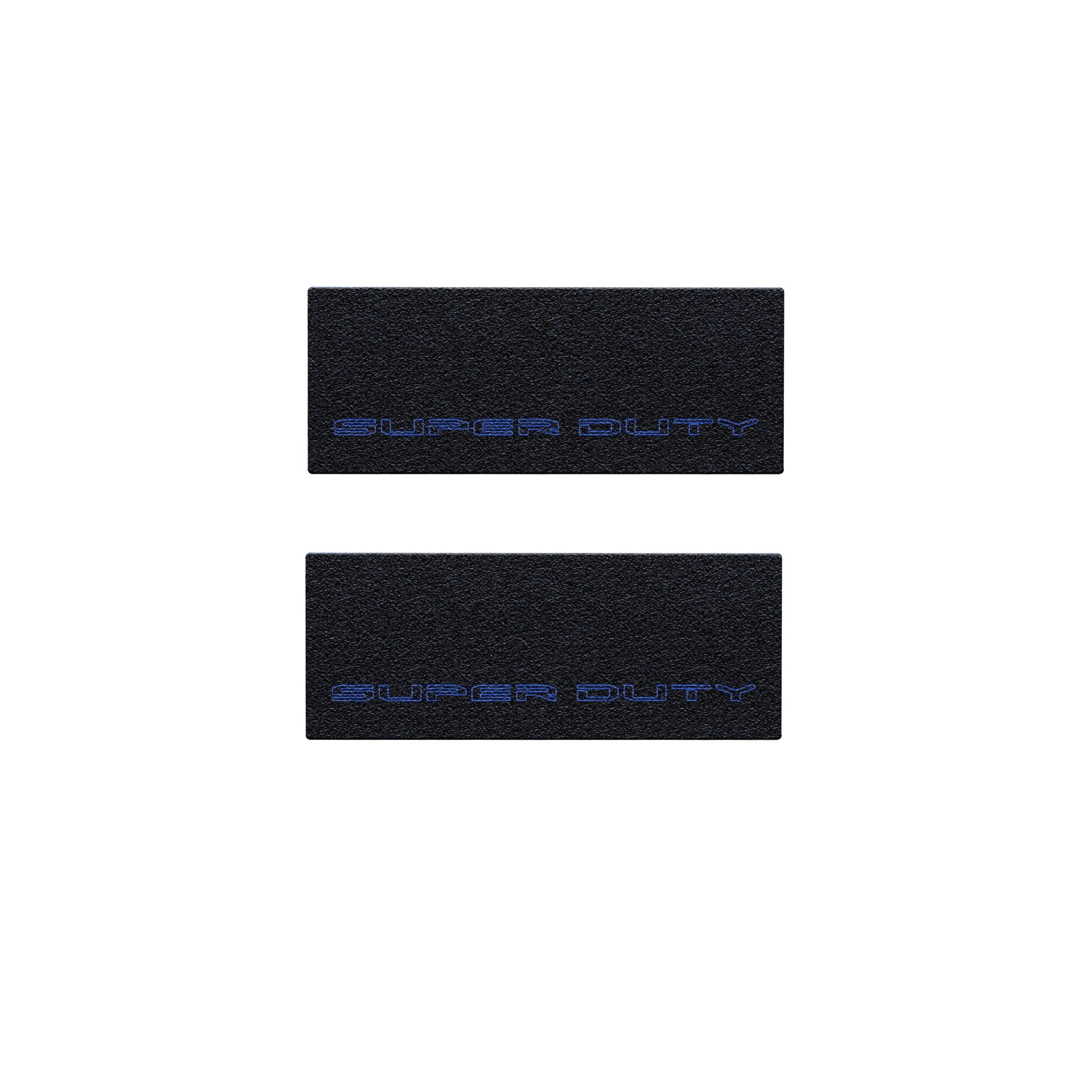 Door Sill Protection Overlays (Textured) Fits 2017-2022 Ford Super Duty