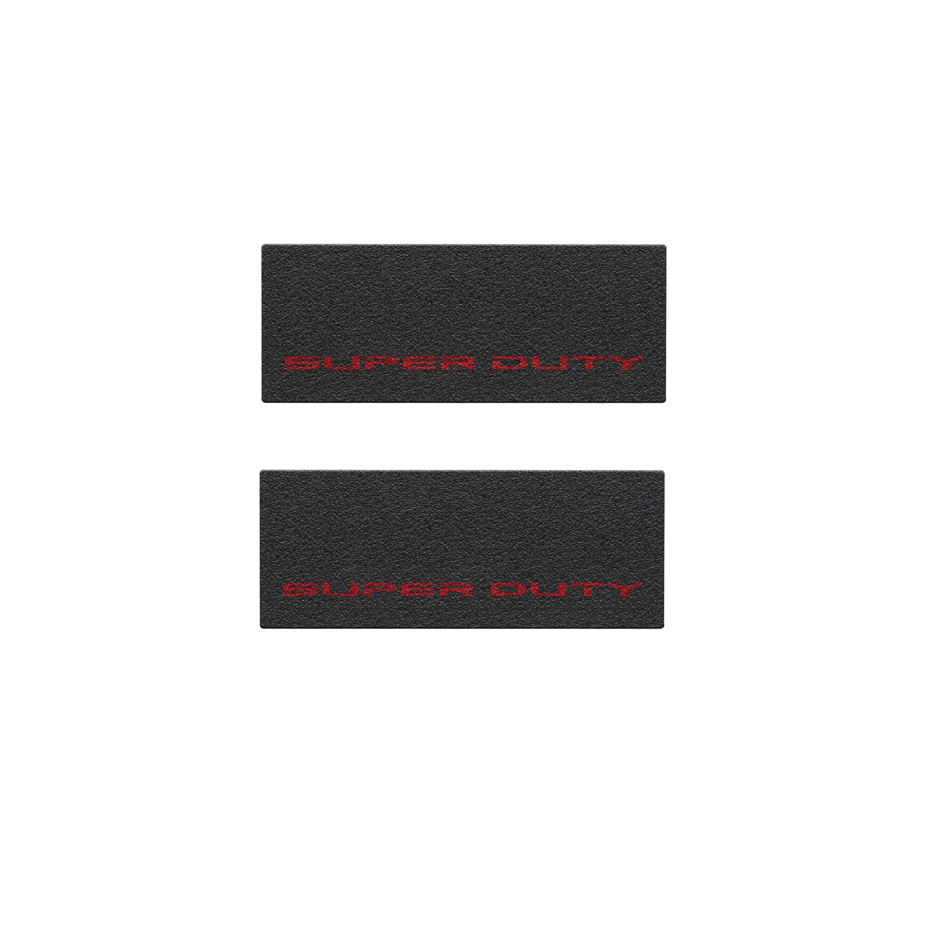 Door Sill Protection Overlays (Textured) Fits 2017-2022 Ford Super Duty