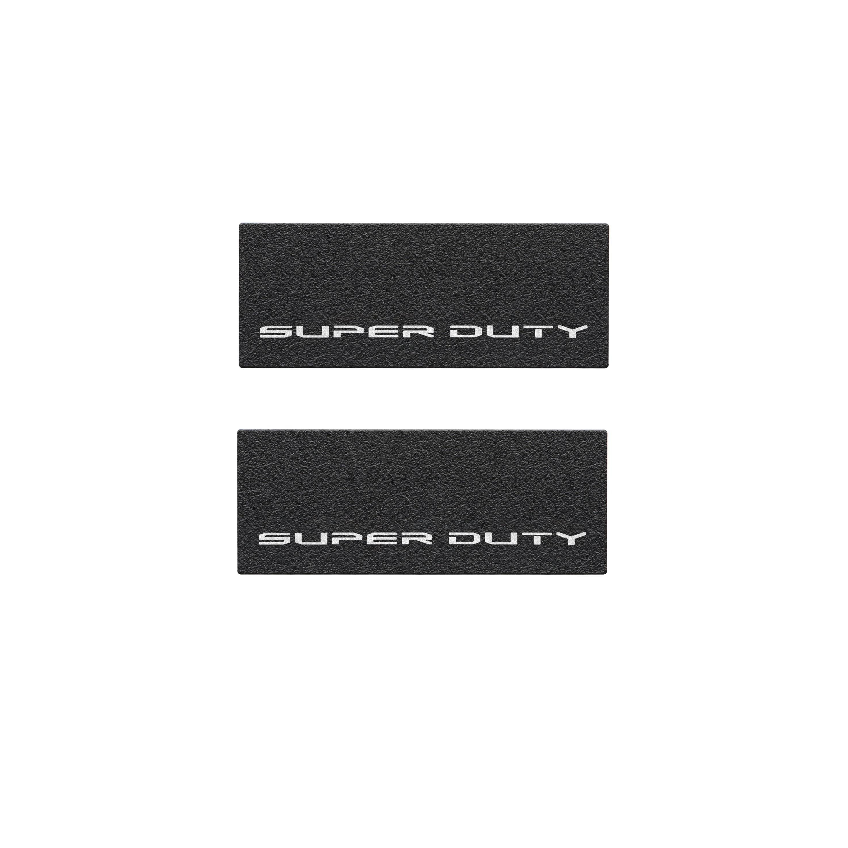 Door Sill Protection Overlays (Textured) Fits 2017-2022 Ford Super Duty