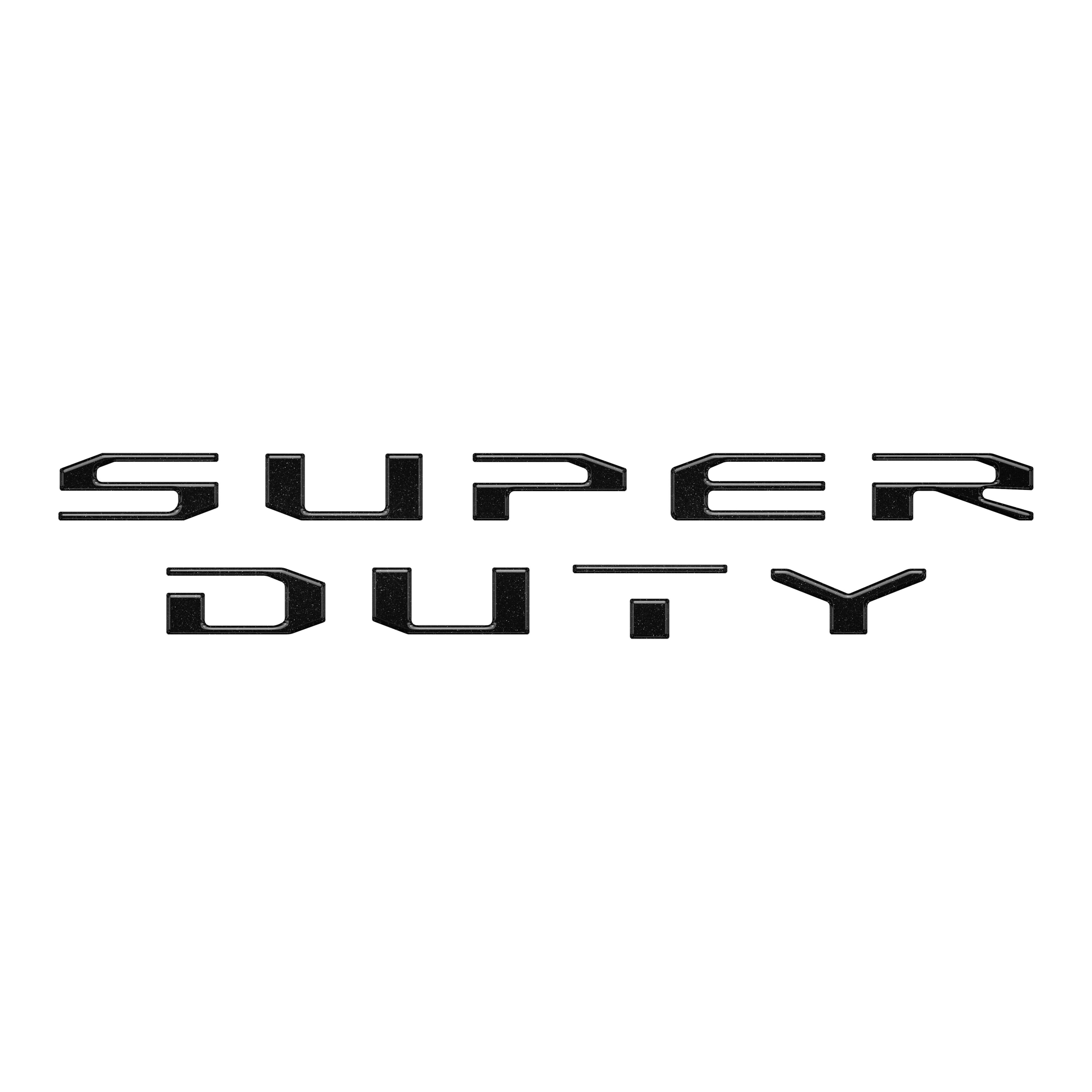 Glovebox Letters Fits 2023-2026 Ford Super Duty