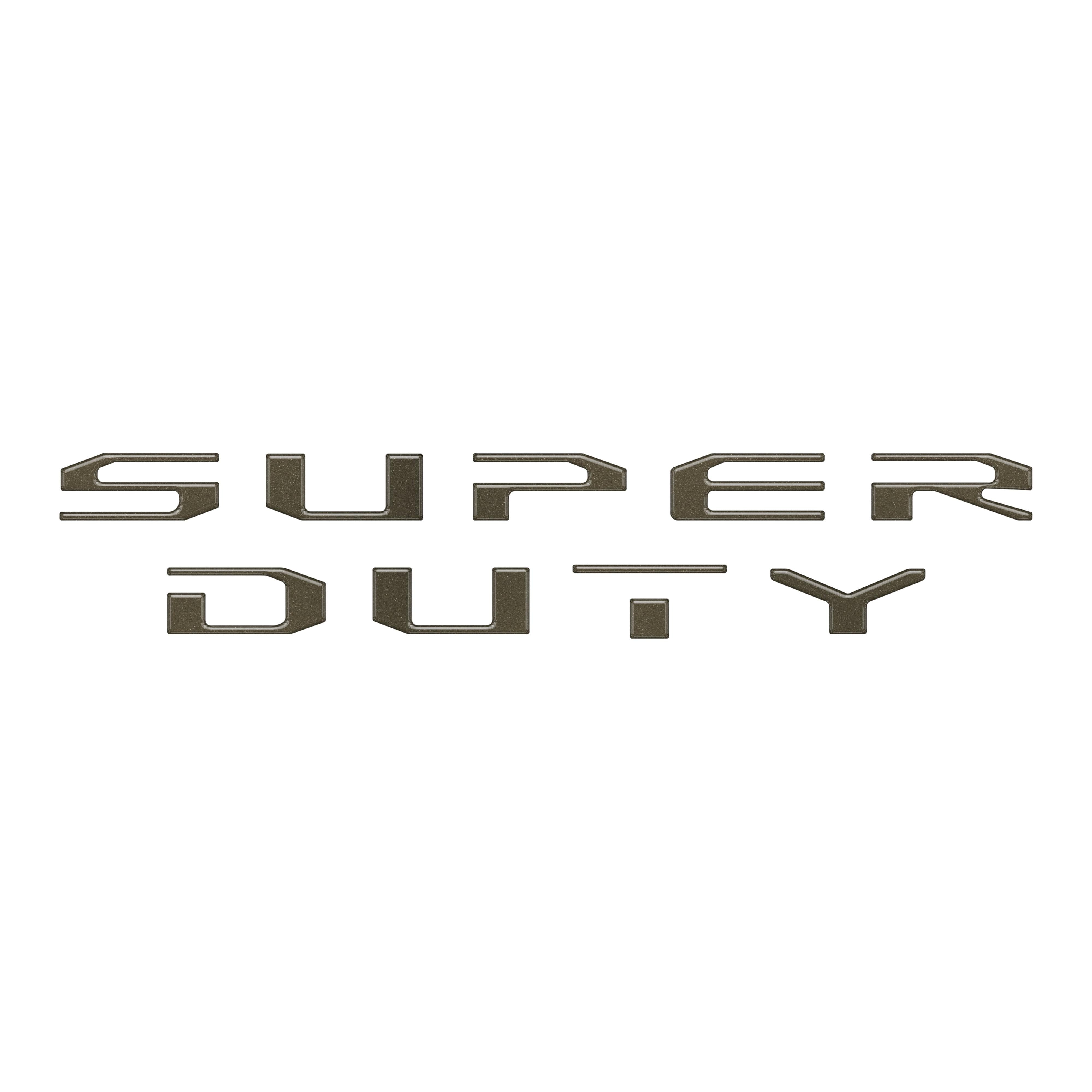Glovebox Letters Fits 2023-2026 Ford Super Duty