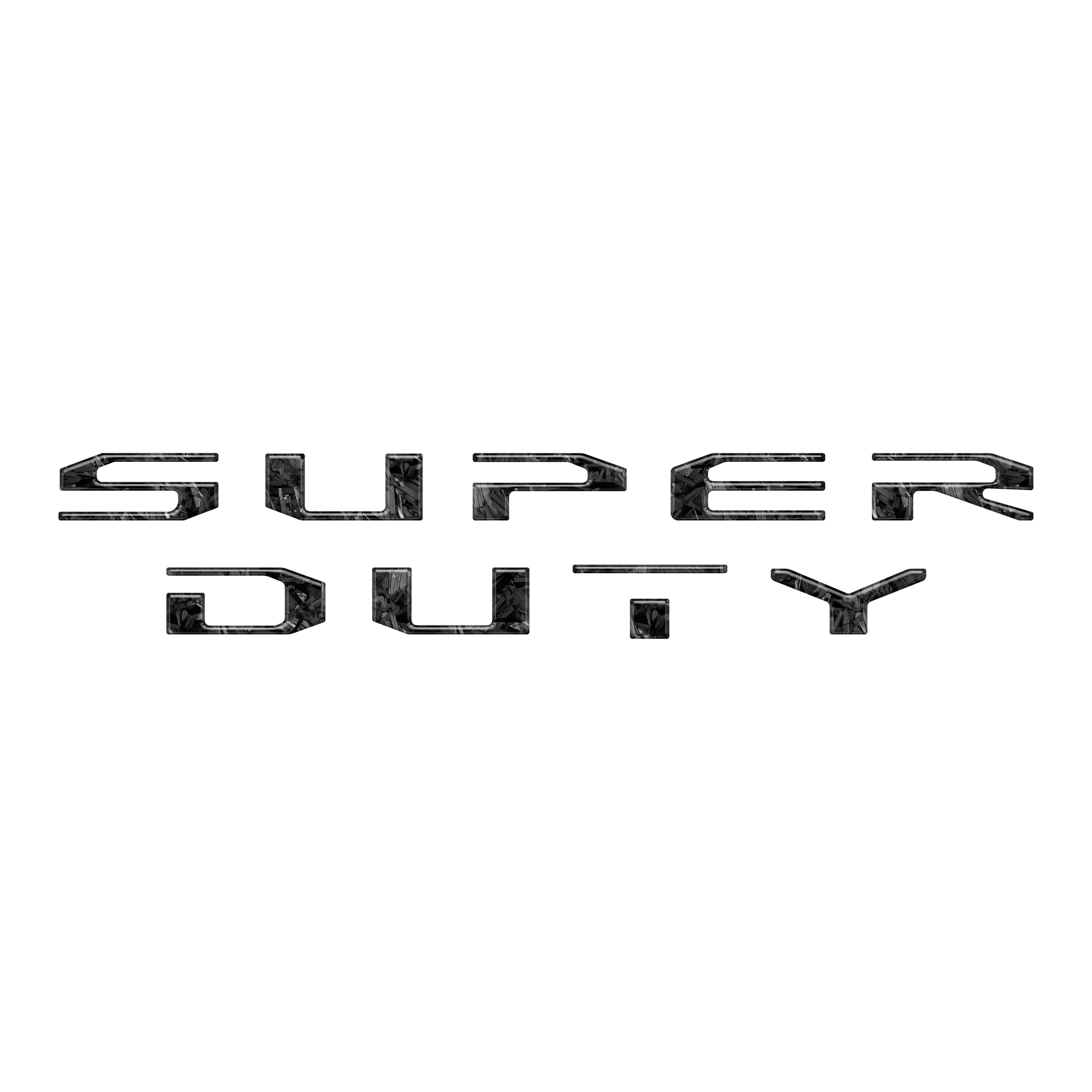 Glovebox Letters Fits 2023-2026 Ford Super Duty