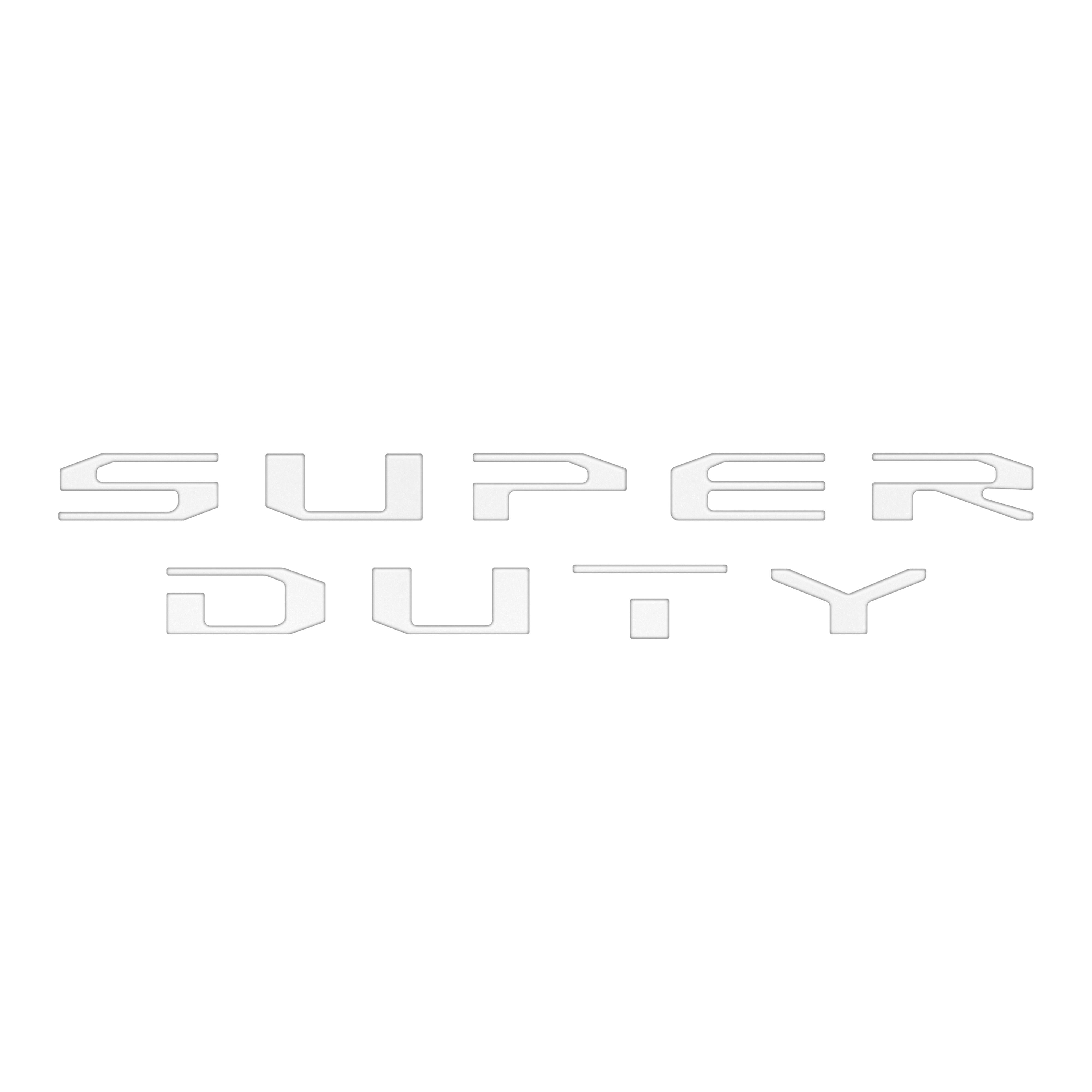 Glovebox Letters Fits 2023-2026 Ford Super Duty