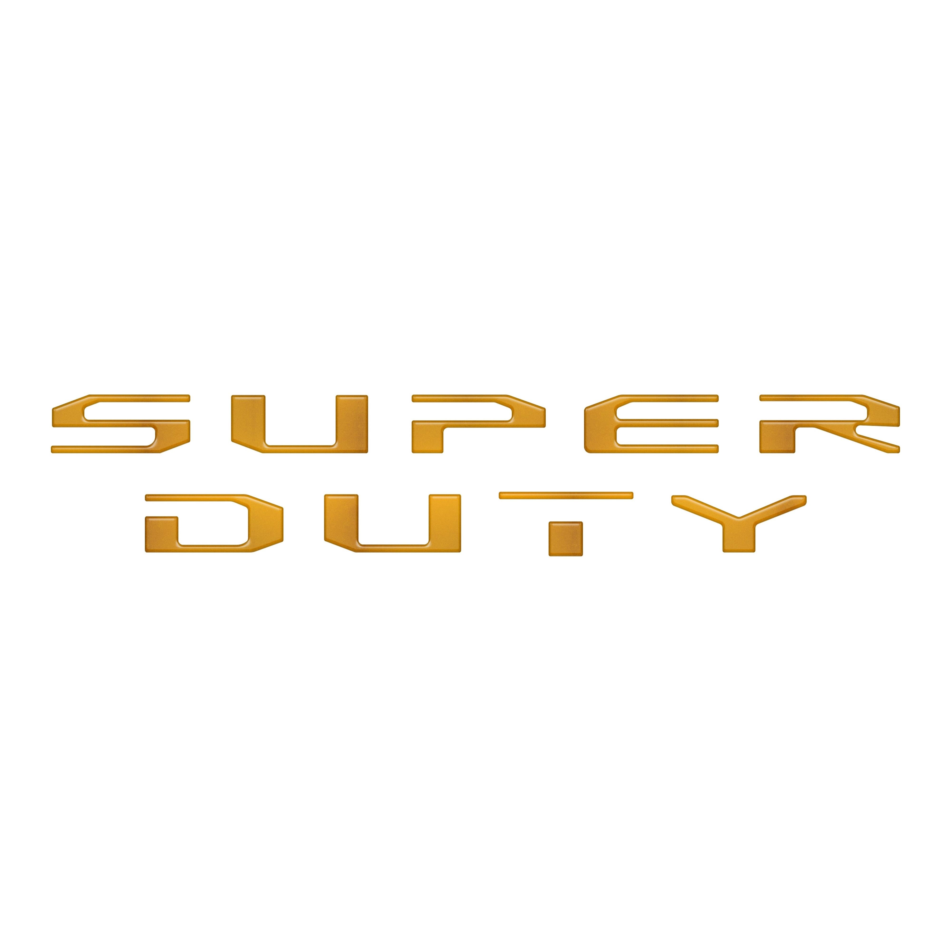 Glovebox Letters Fits 2023-2026 Ford Super Duty