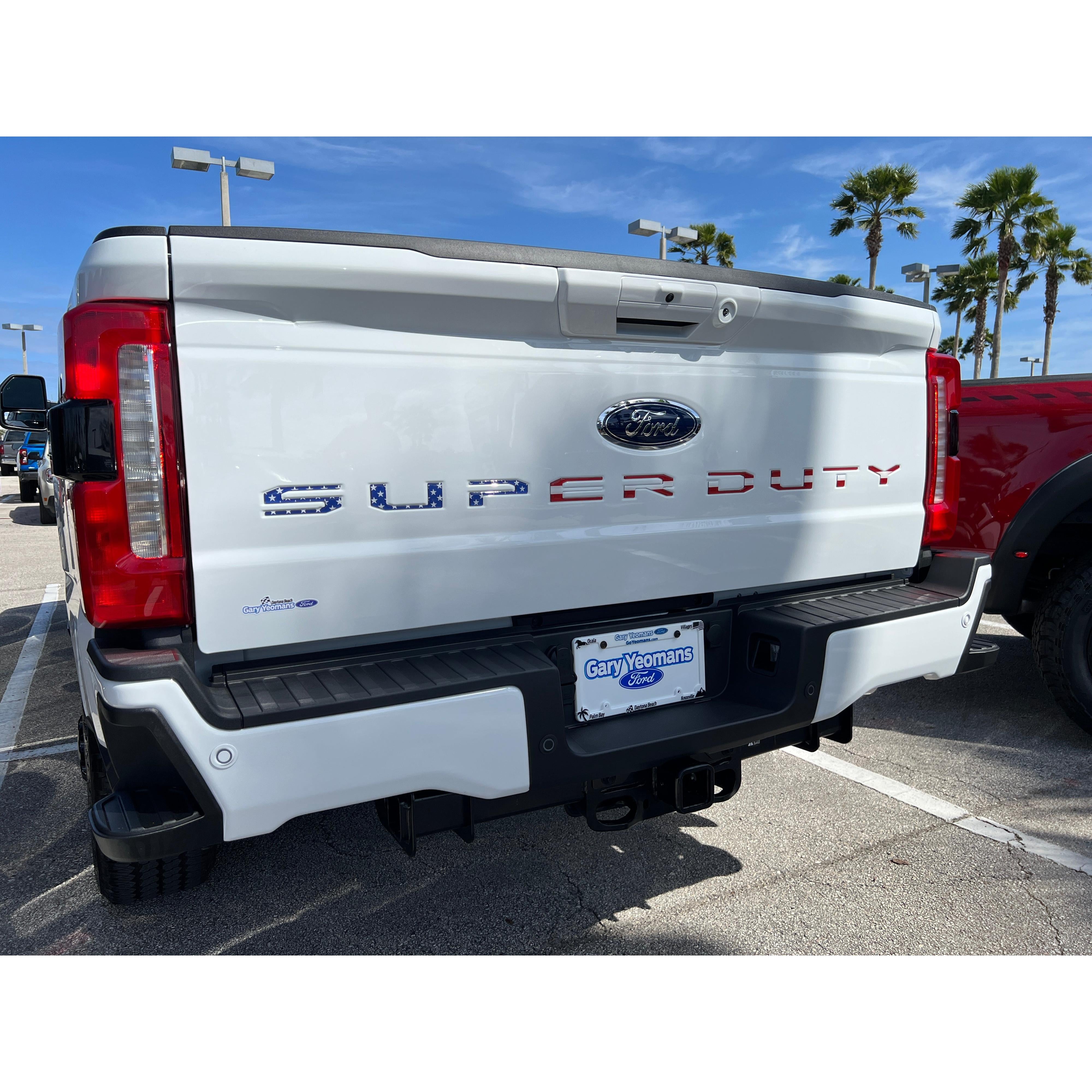 Tailgate Letter Inserts Fits 2023-2026 Ford Super Duty XL/XLT/STX/Tremor/Lariat