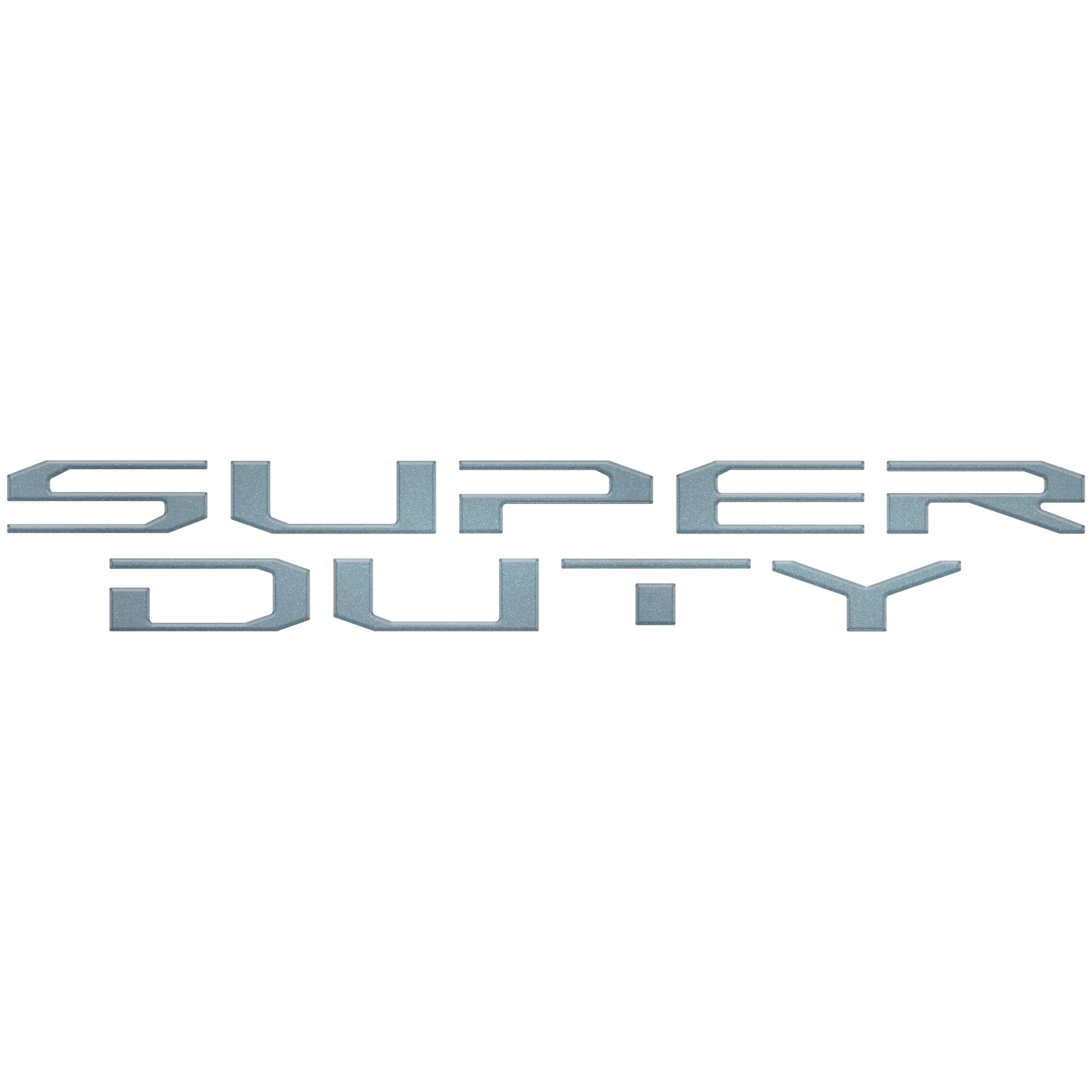 Hood Letter Inserts Fits 2023-2026 Ford Super Duty