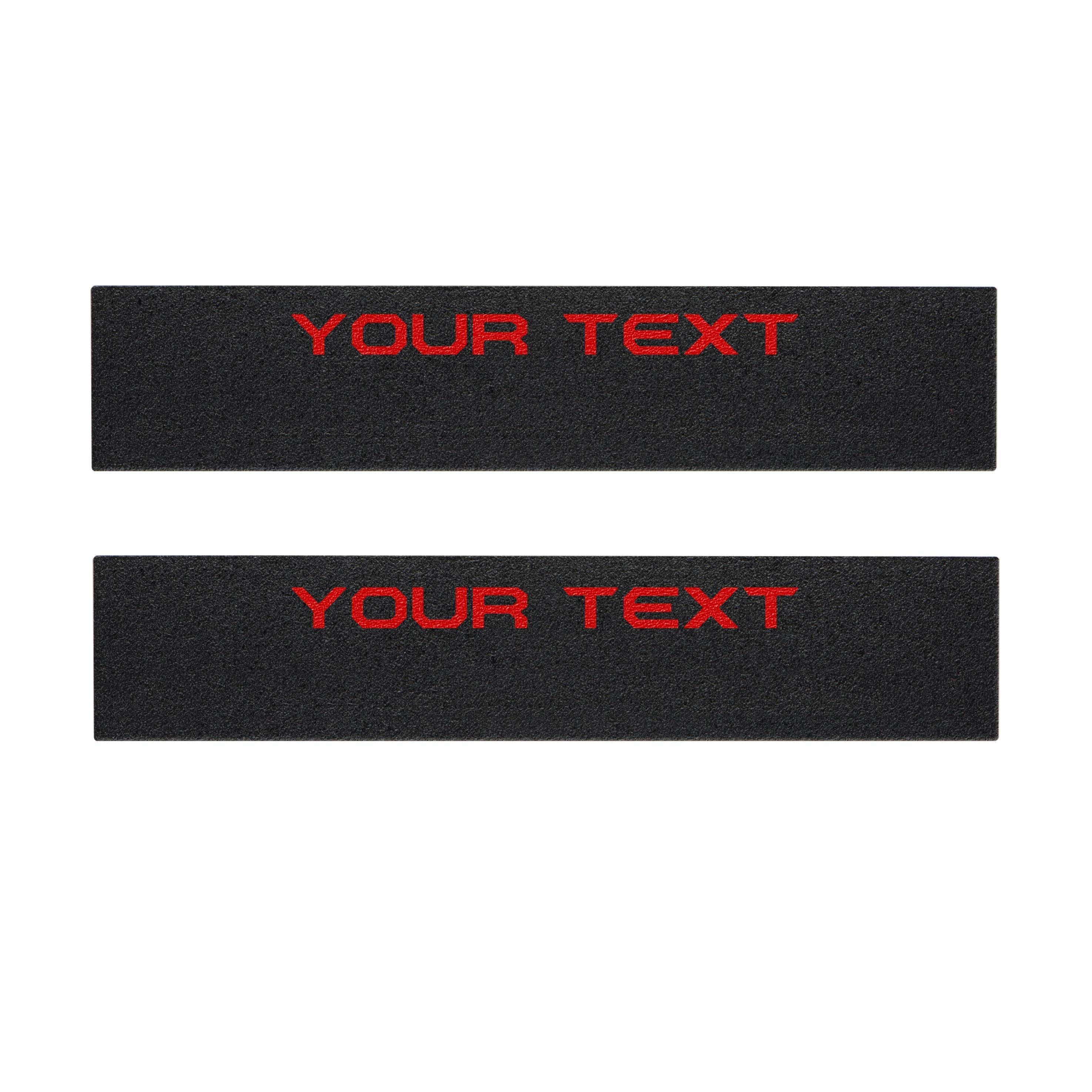 Door Sill Protection Overlays (Textured) Fits 2023-2026 Ford Super Duty