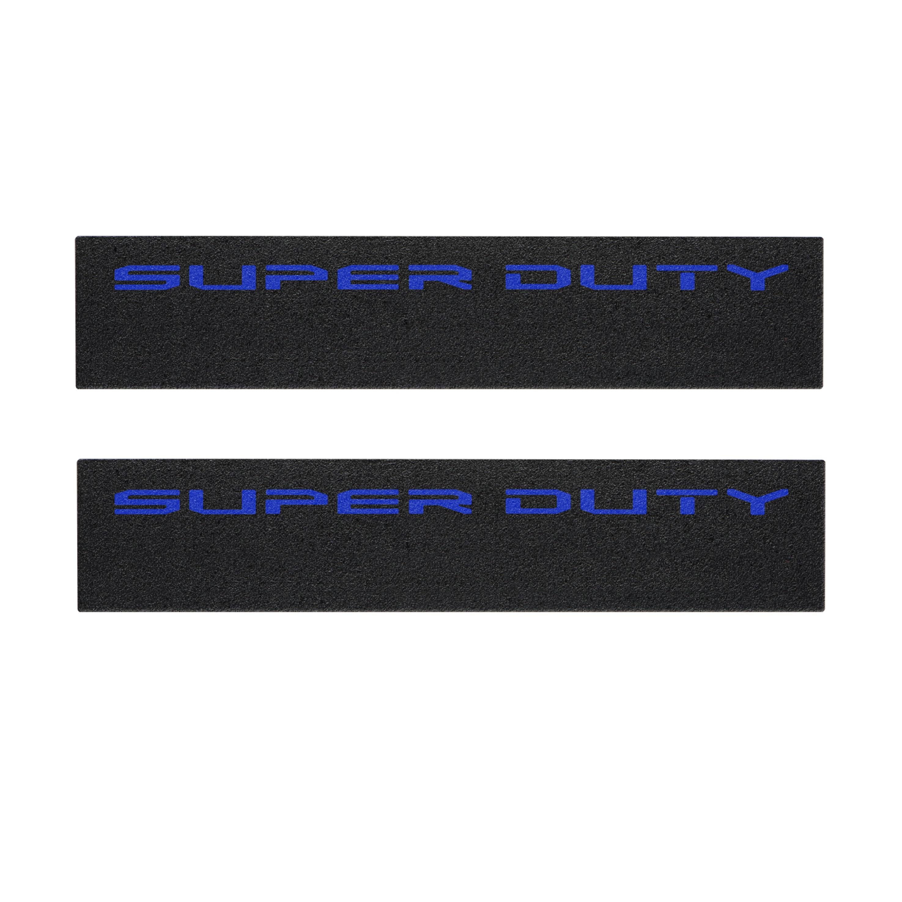 Door Sill Protection Overlays (Textured) Fits 2023-2026 Ford Super Duty