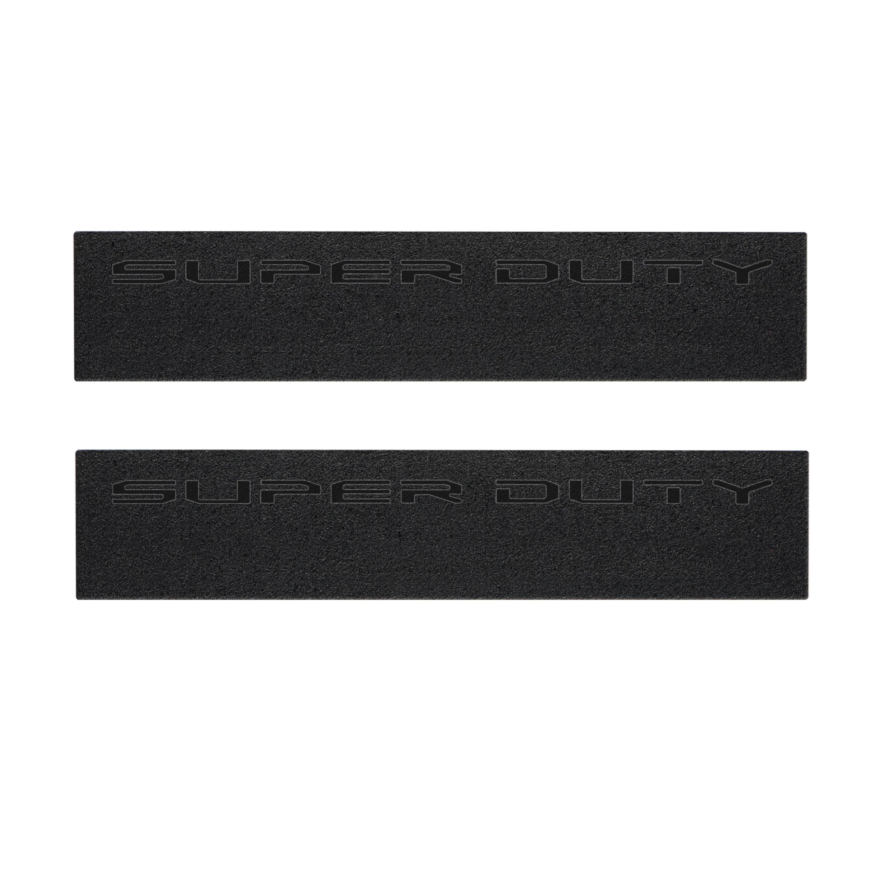 Door Sill Protection Overlays (Textured) Fits 2023-2026 Ford Super Duty