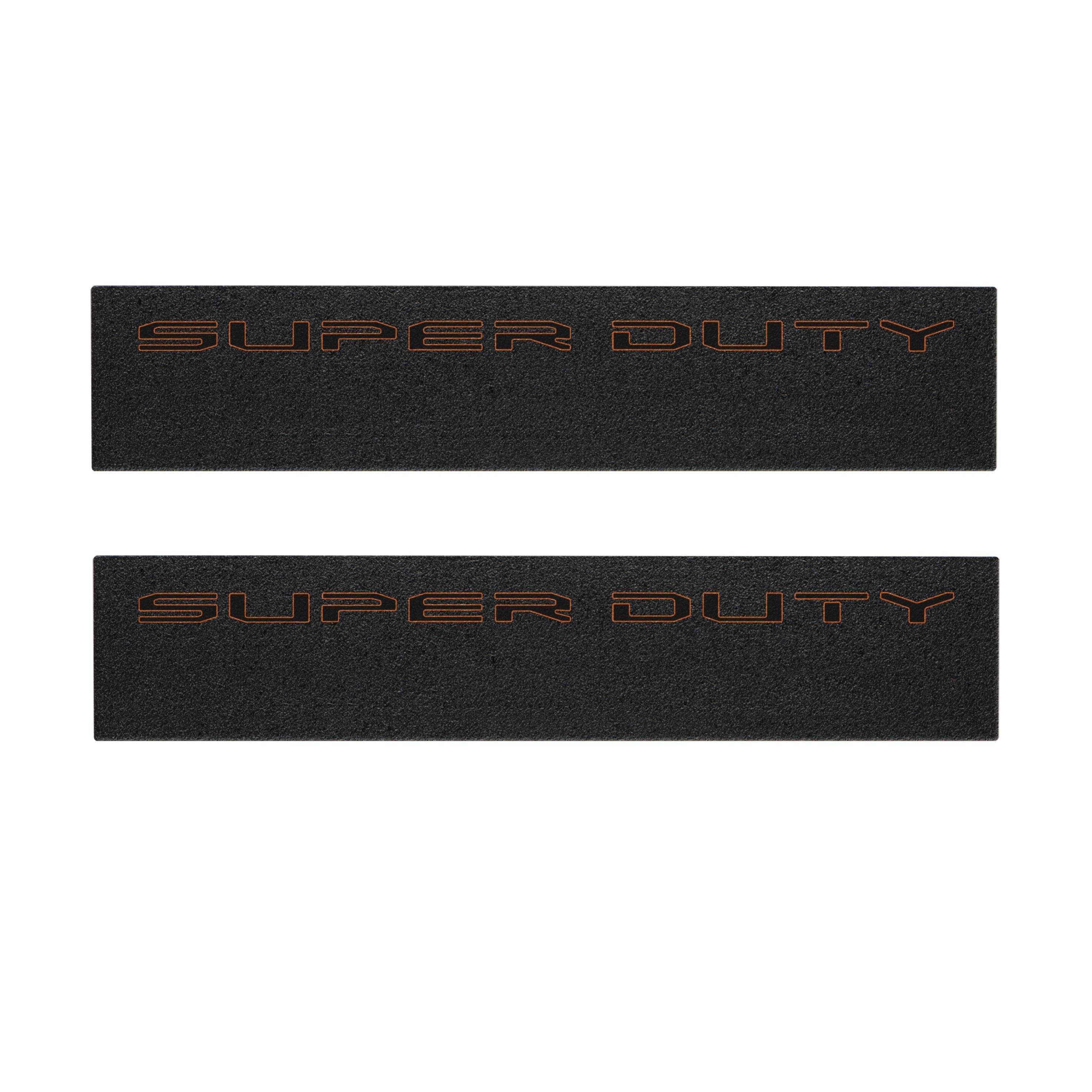 Door Sill Protection Overlays (Textured) Fits 2023-2026 Ford Super Duty