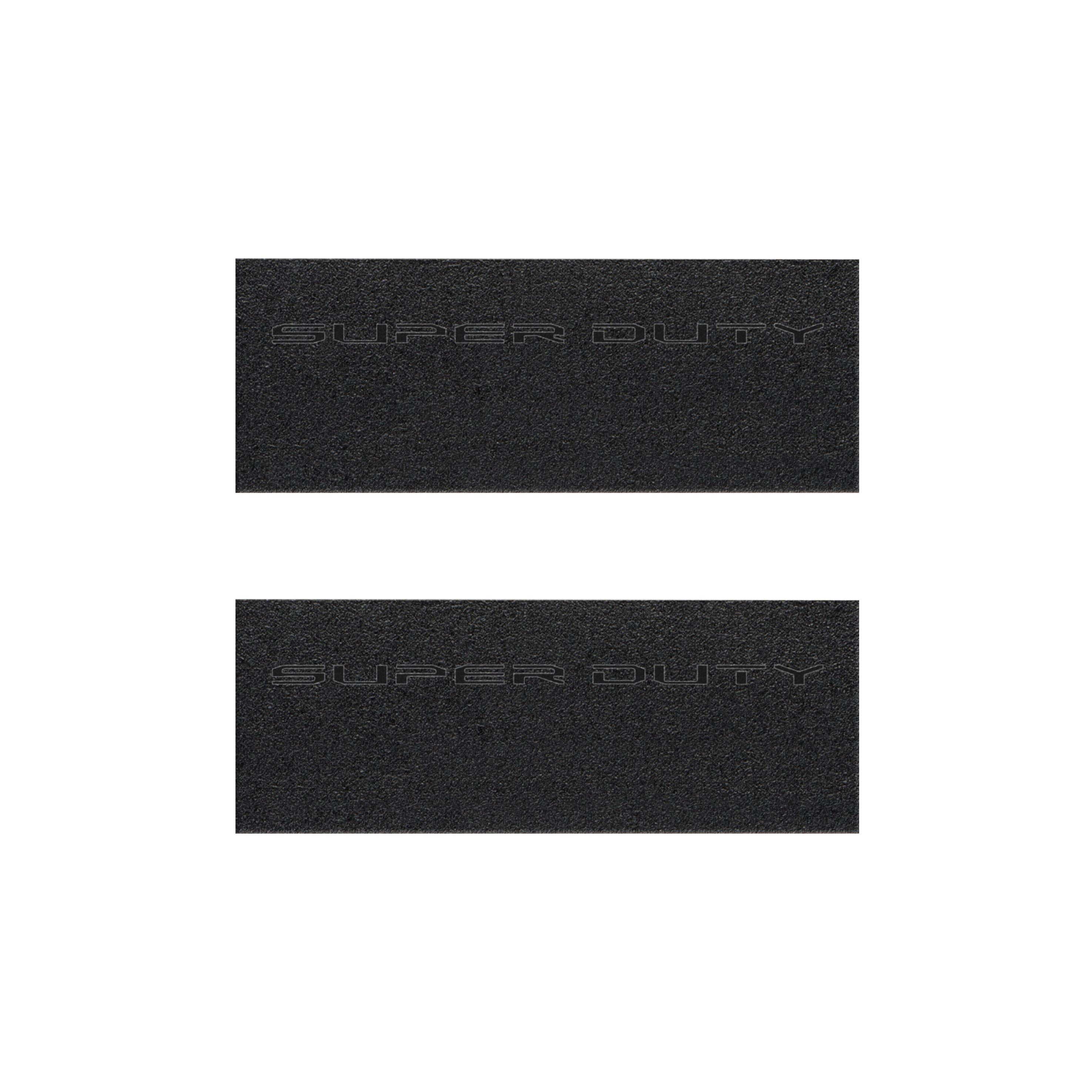 Door Sill Protection Overlays (Textured) Fits 2023-2026 Ford Super Duty