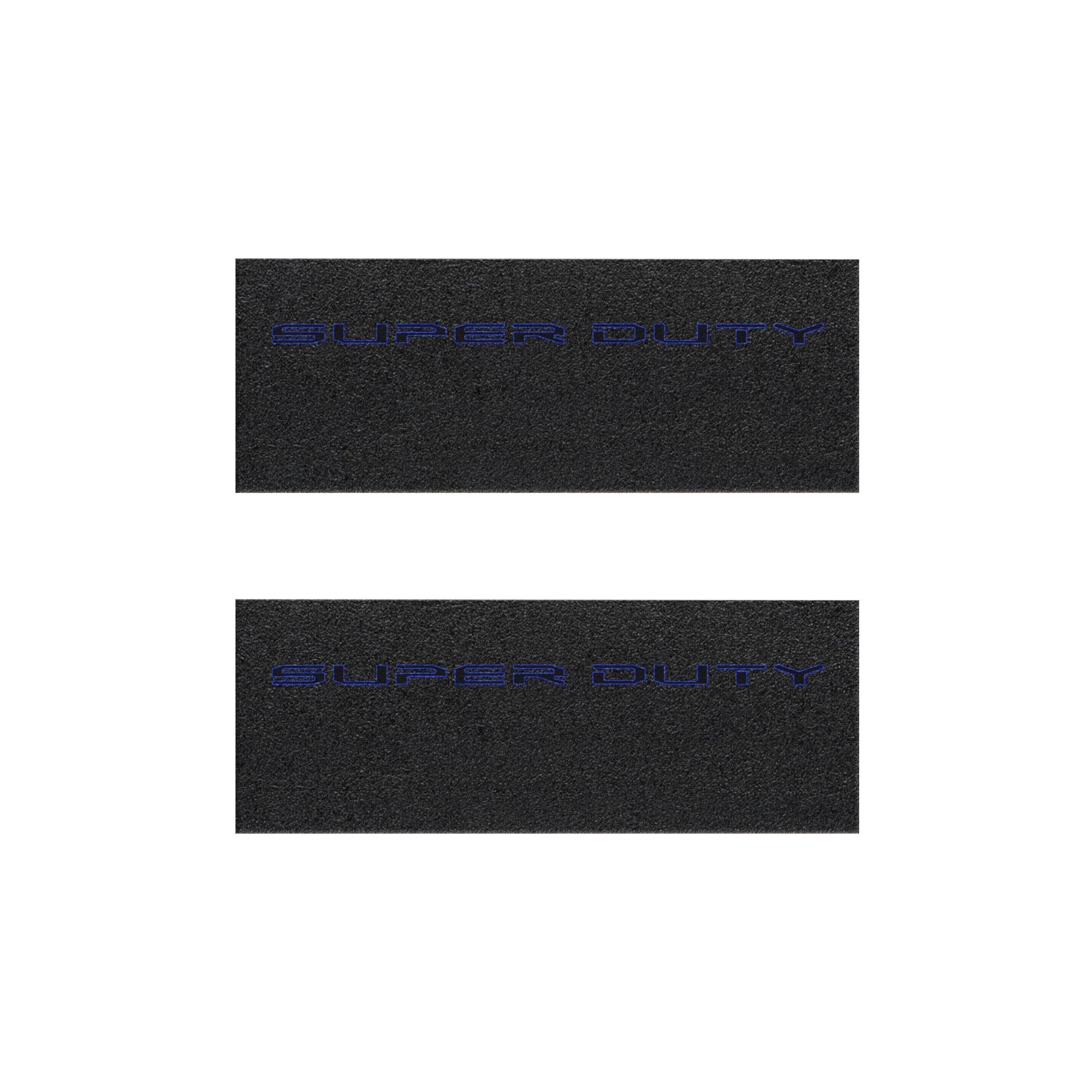 Door Sill Protection Overlays (Textured) Fits 2023-2026 Ford Super Duty