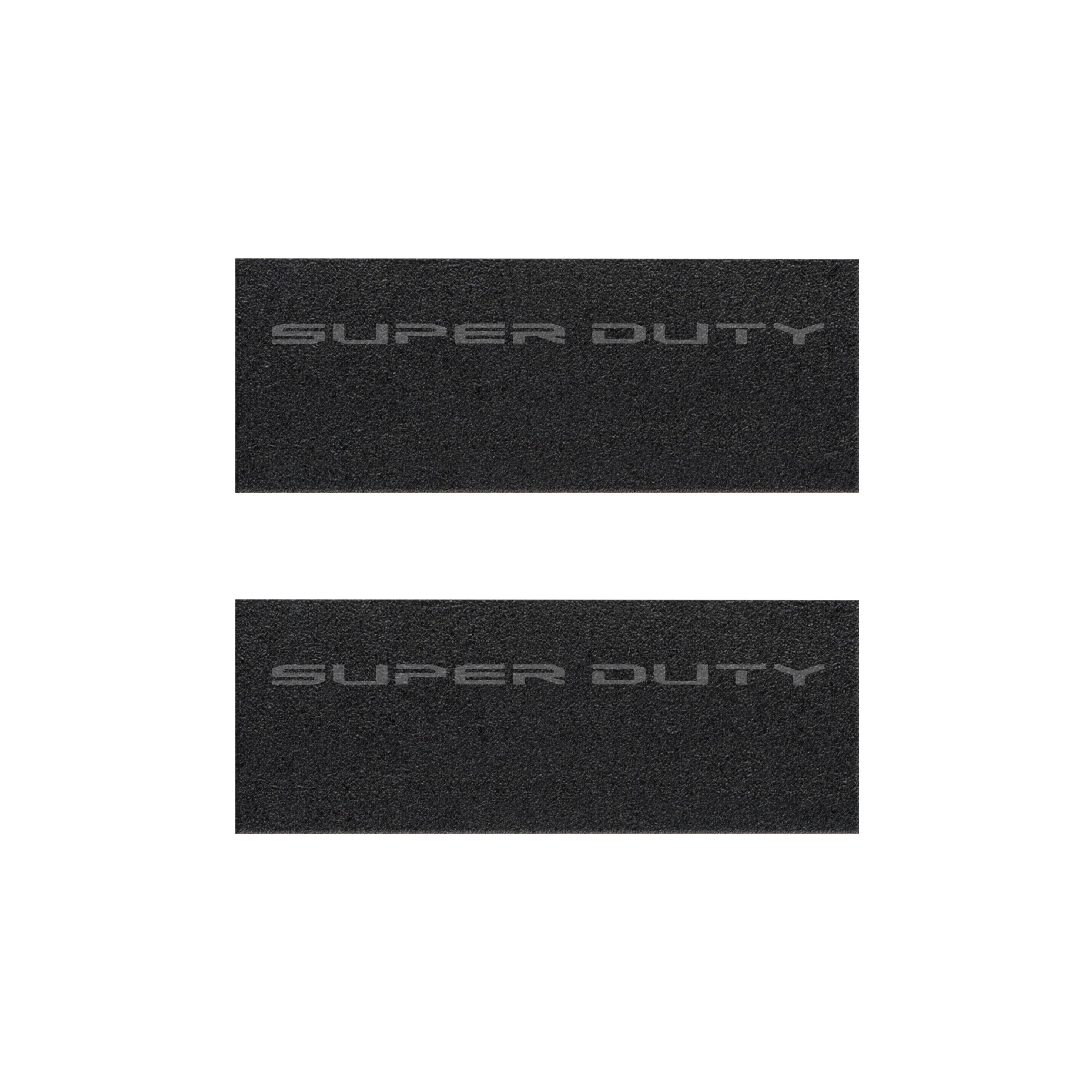 Door Sill Protection Overlays (Textured) Fits 2023-2026 Ford Super Duty