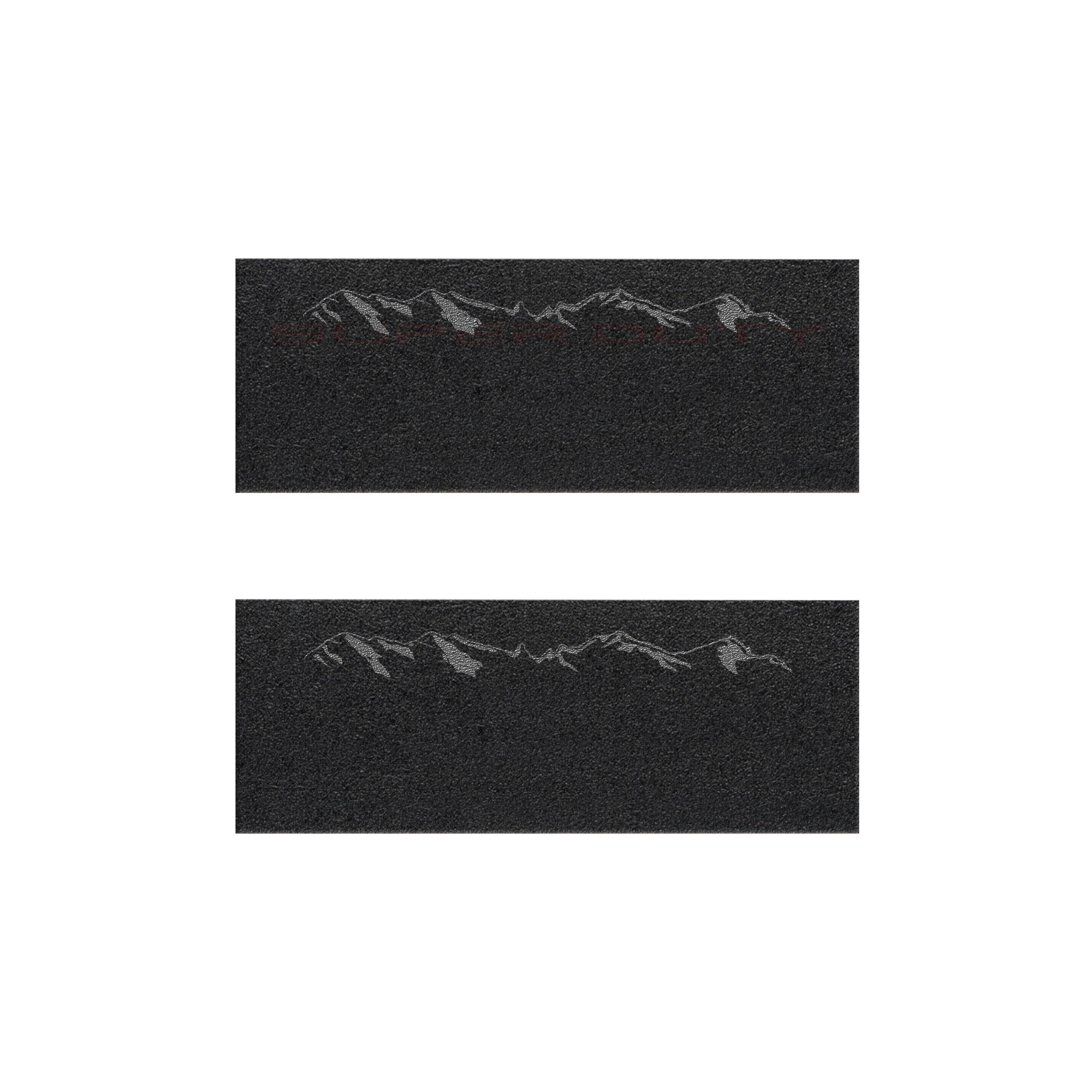 Door Sill Protection Overlays (Textured) Fits 2023-2026 Ford Super Duty