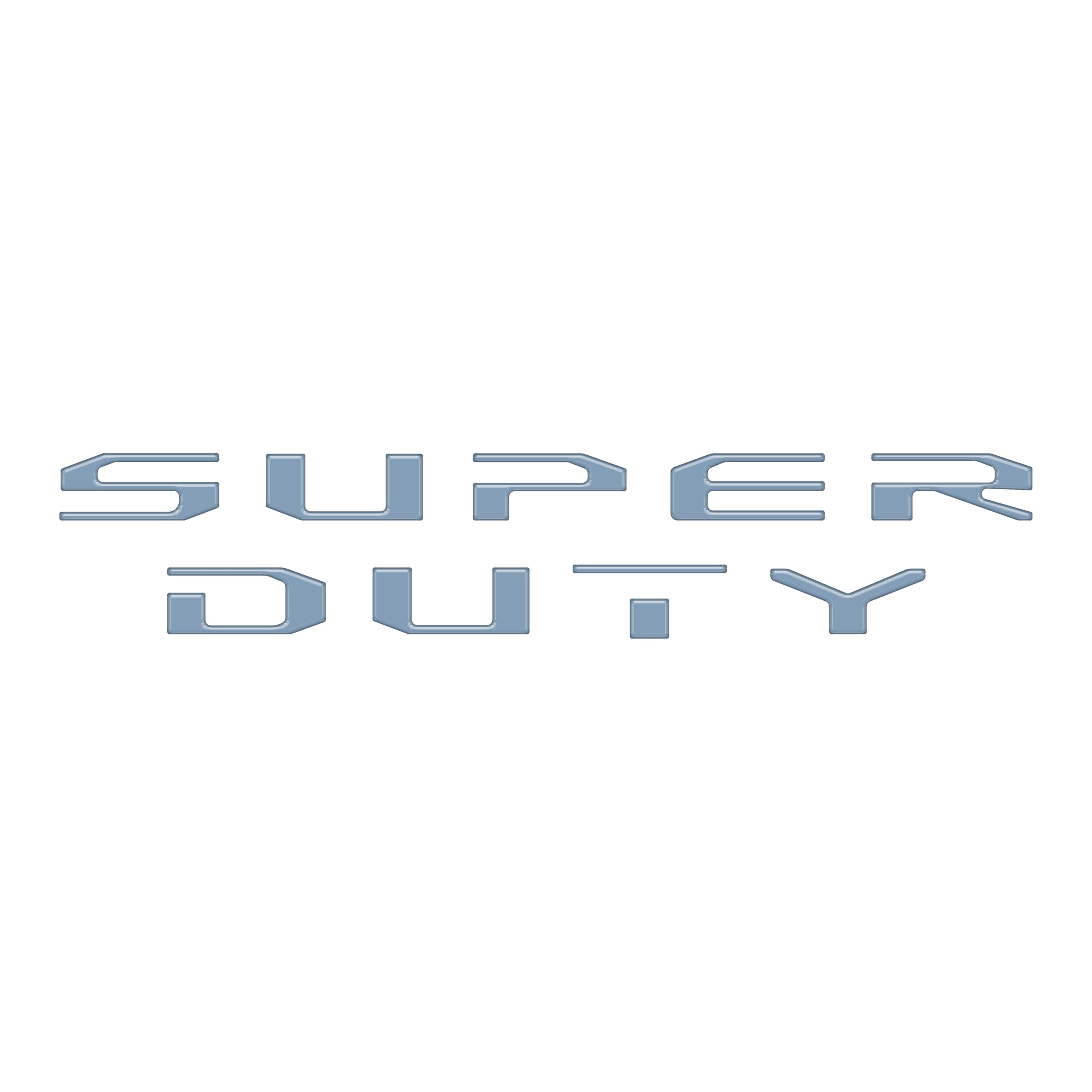 Glovebox Letters Fits 2023-2026 Ford Super Duty