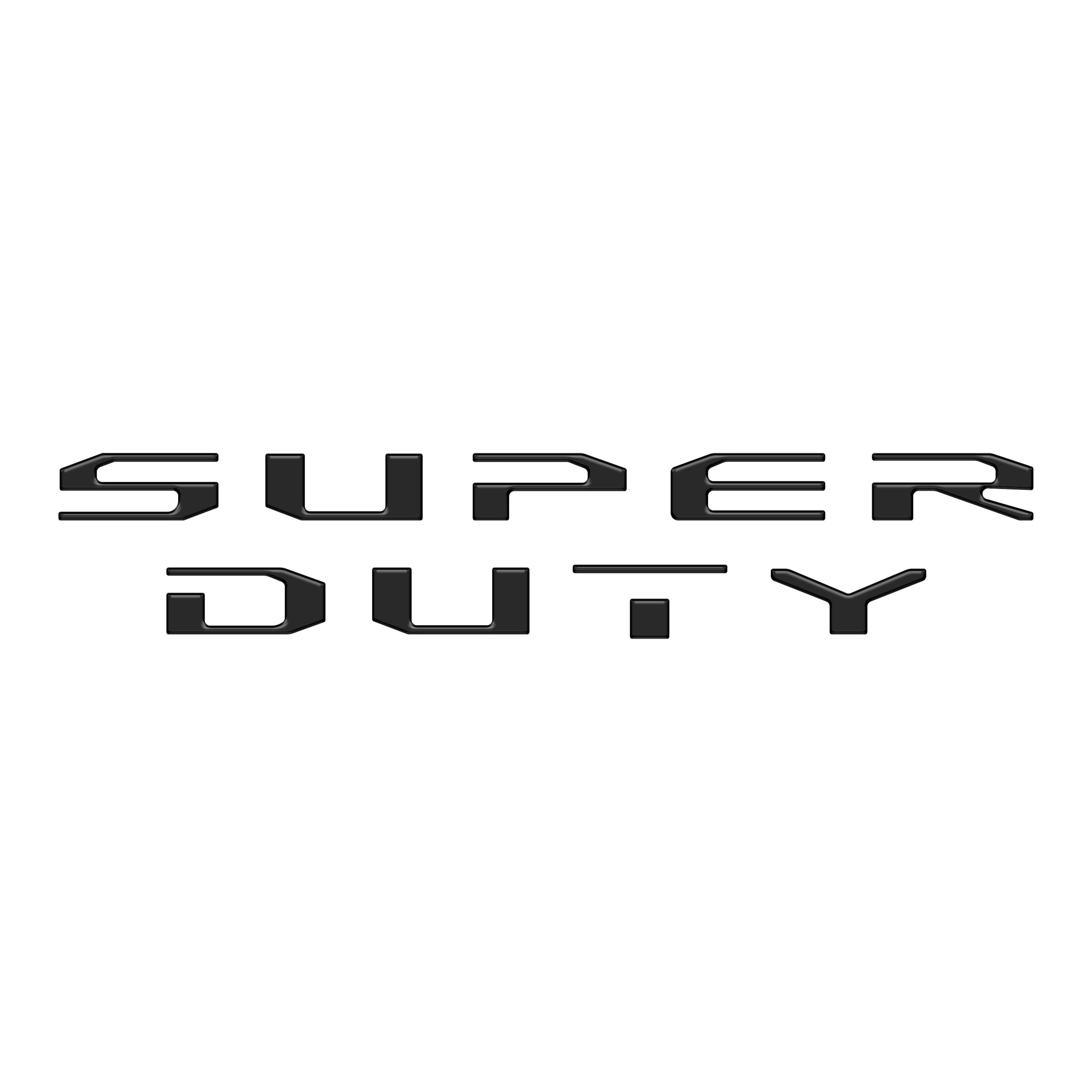 Glovebox Letters Fits 2023-2026 Ford Super Duty